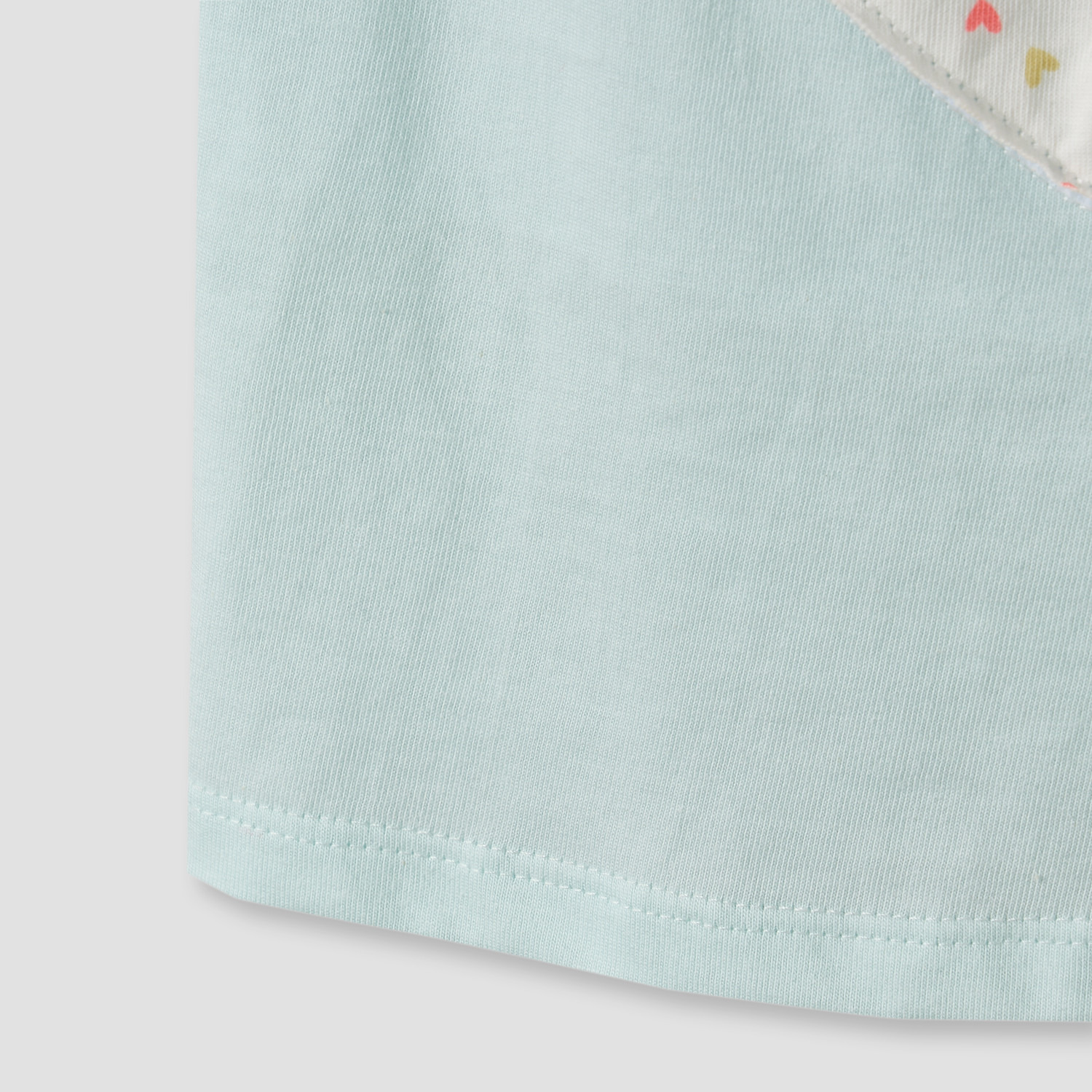 Juniors Crew Neck Sleeveless T-shirt with Heart Applique-baby-girls-clothing-tshirts-image-5