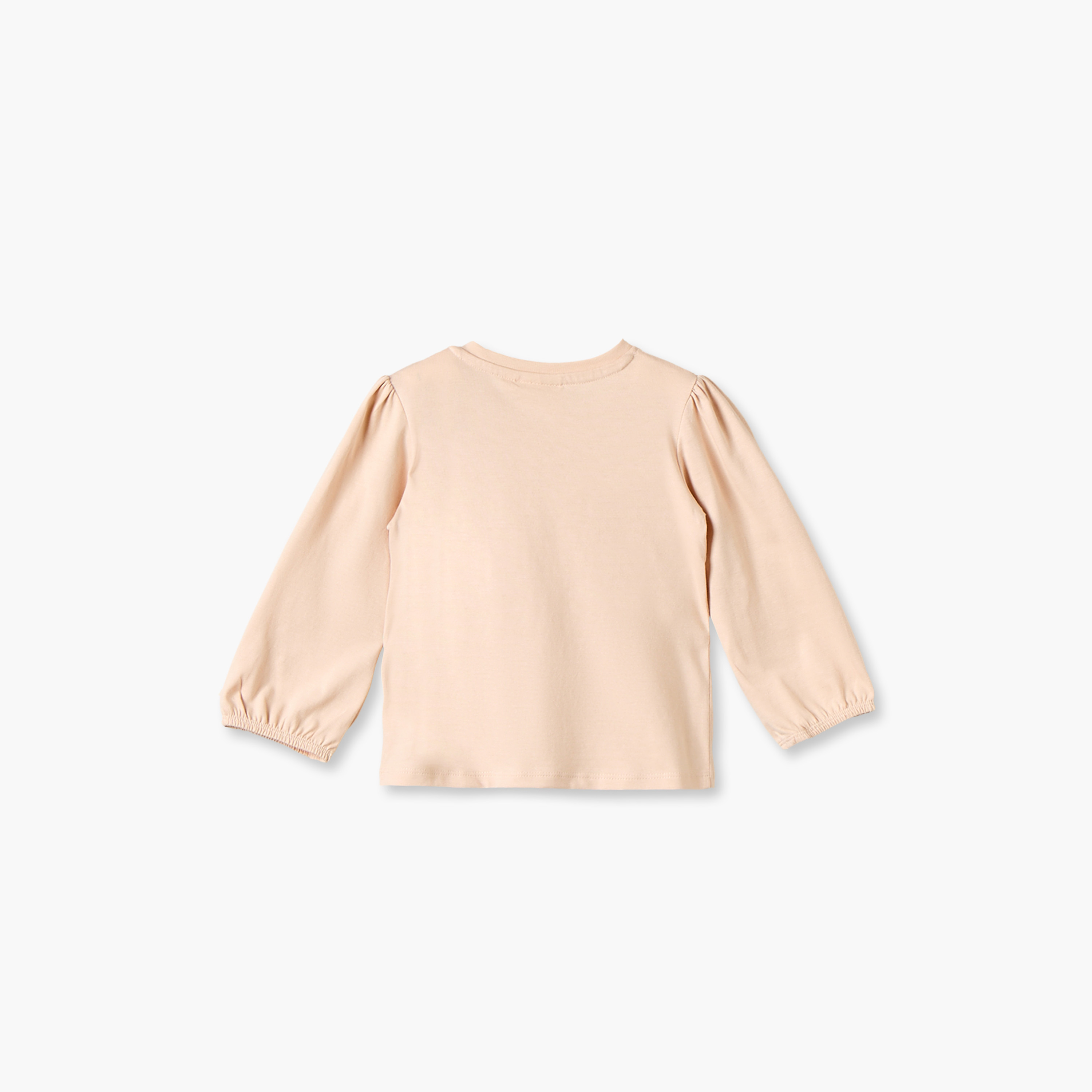 تيشيرت بياقة مستديرة وأكمام طويلة بطبعات دببة من جونيورز - عبوة من 3 قطع-baby-girls-clothing-tshirts-image-3