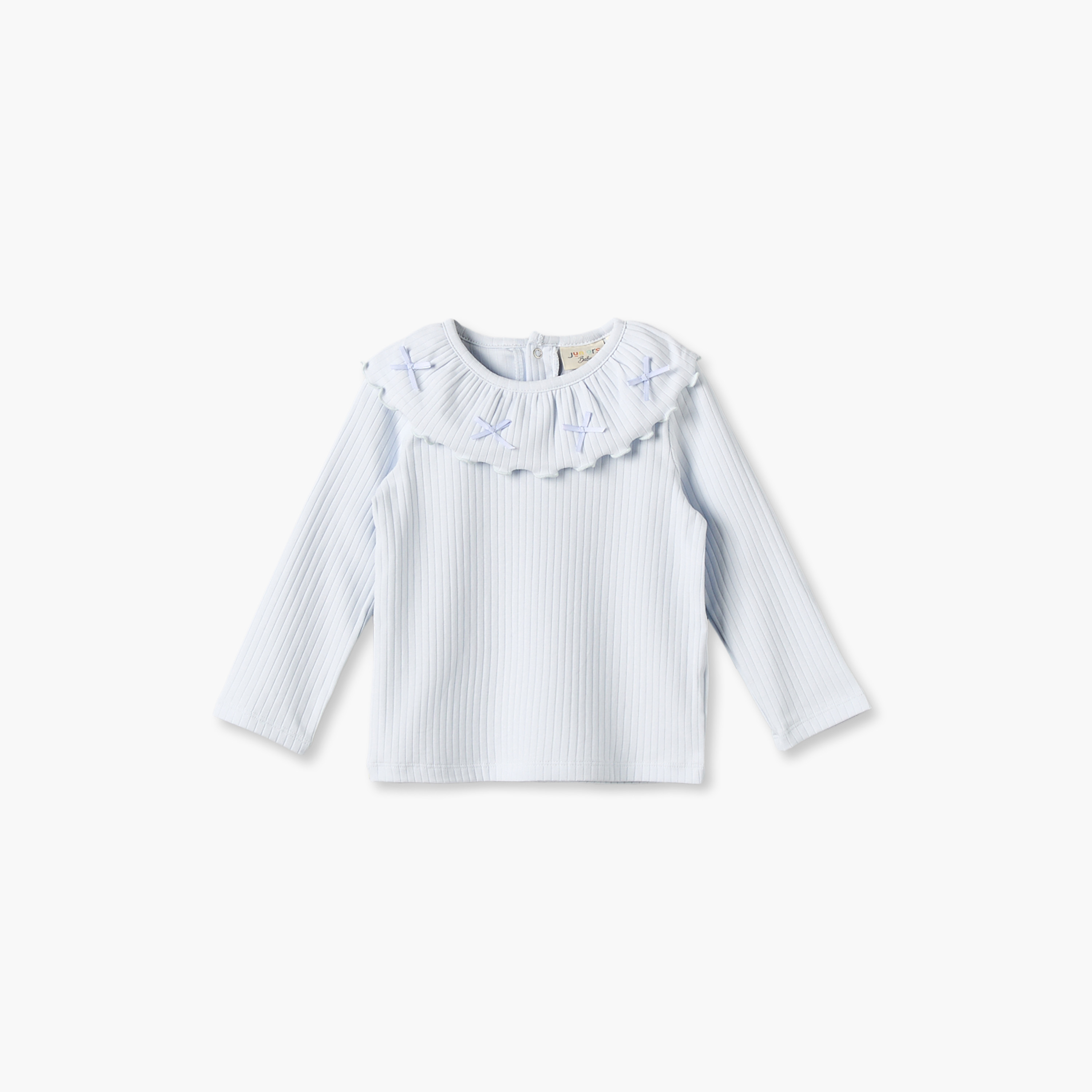 تيشيرت بياقة مستديرة وأكمام طويلة بطبعات دببة من جونيورز - عبوة من 3 قطع-baby-girls-clothing-tshirts-image-4