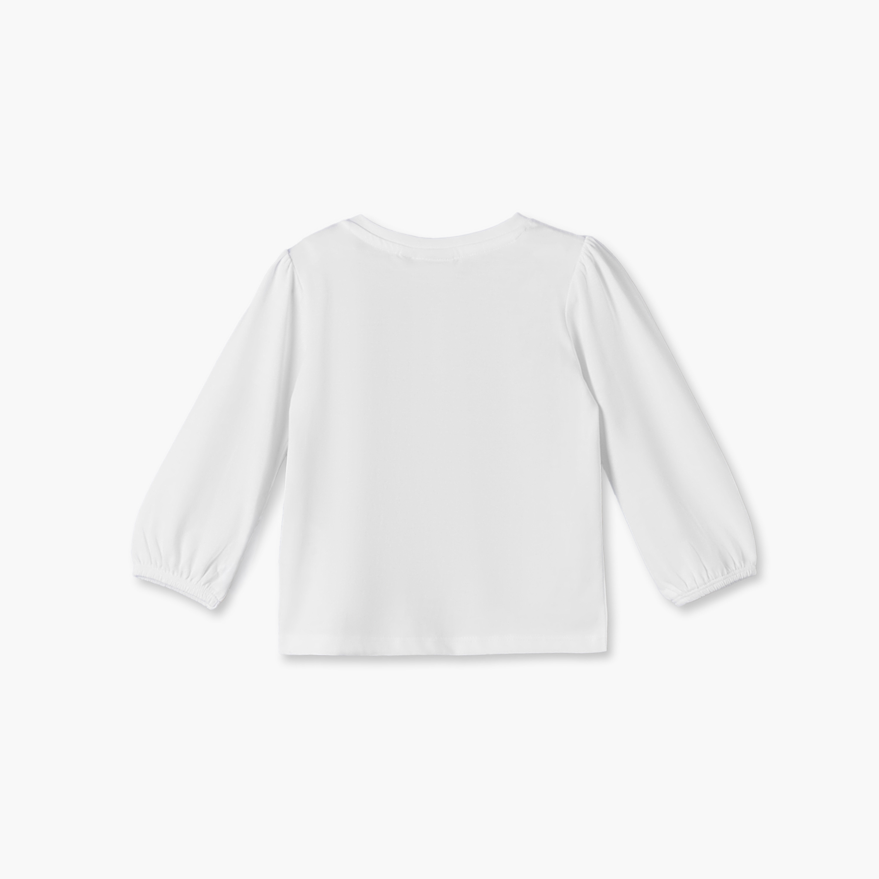 Pack of 3 Juniors Crew Neck Long Sleeves Top with Assorted Design-baby-girls-clothing-tshirts-image-4
