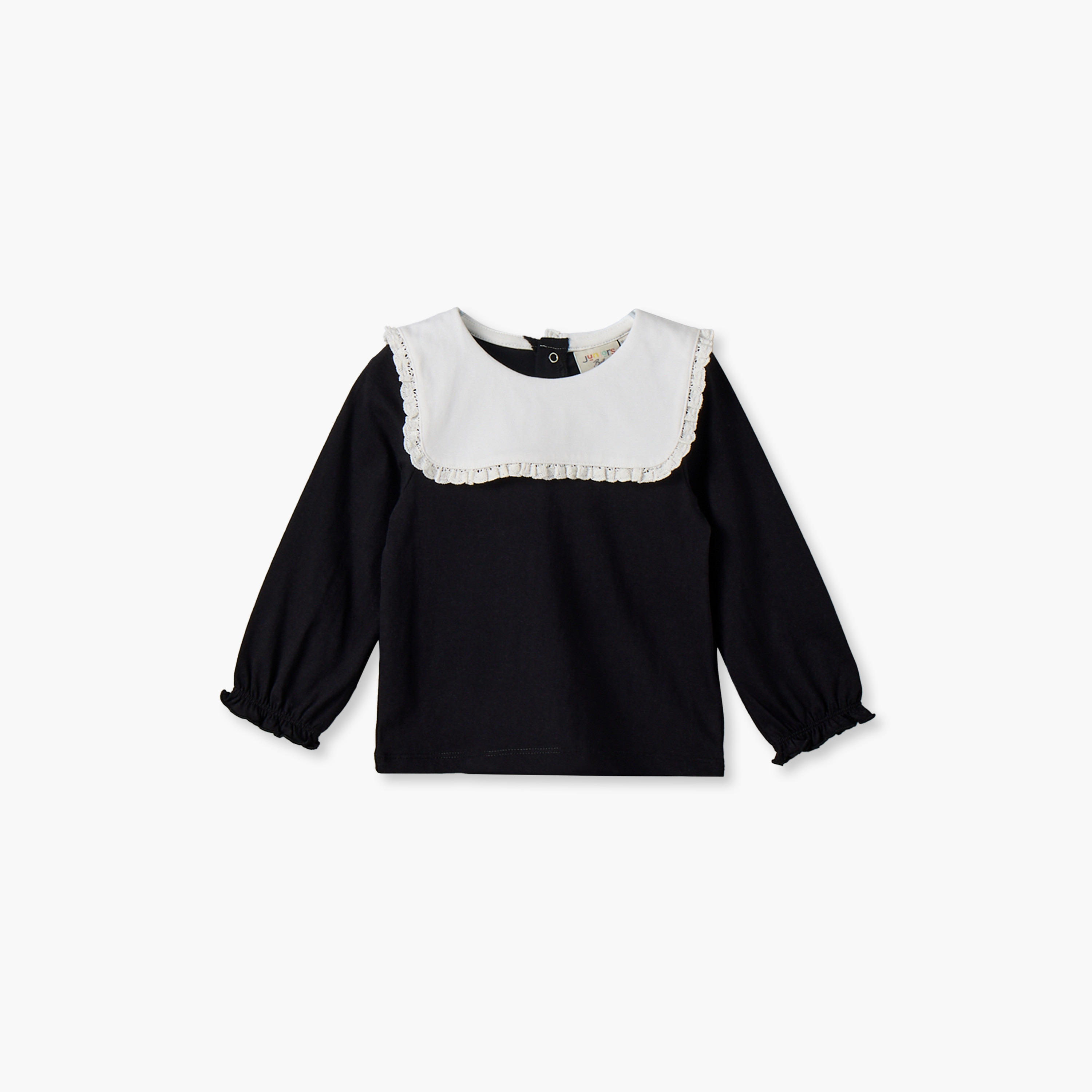 Pack of 2 Juniors Round Neck Long Sleeves Top with Assorted Design-baby-girls-clothing-tshirts-image-2