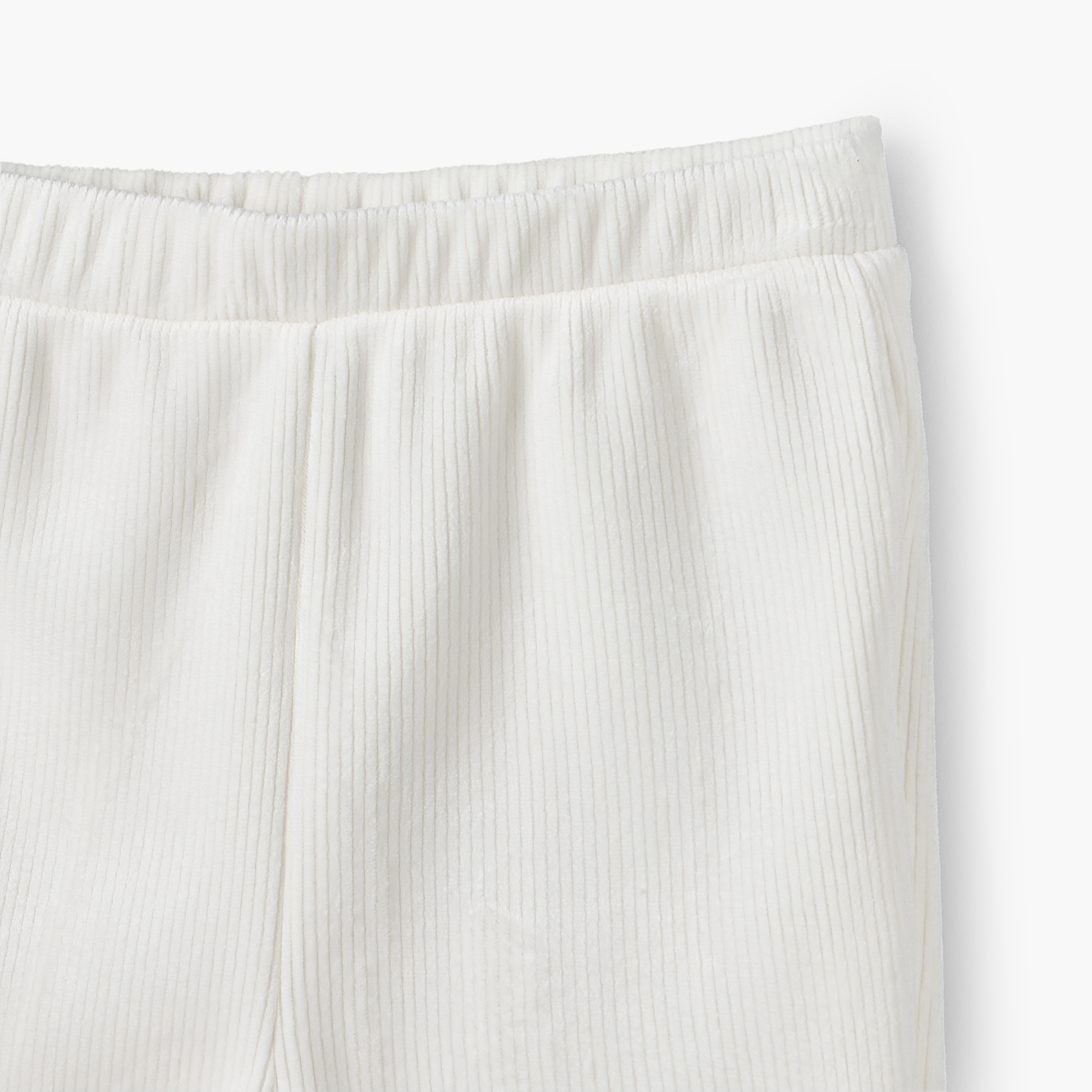 بنطلون بملمس مضلع وخصر مطاطي من جونيورز-baby-girls-clothing-bottoms-trousers-image-4