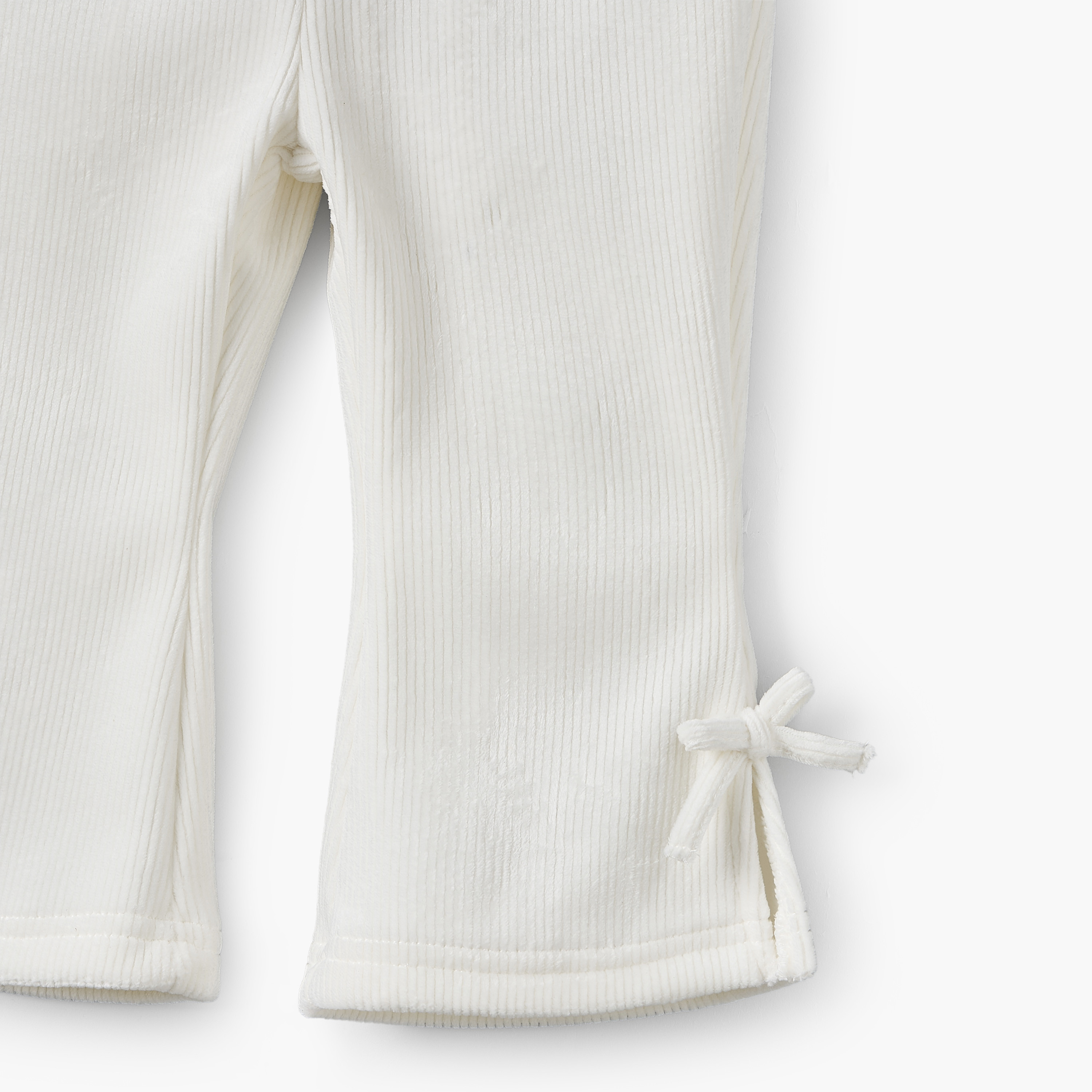 بنطلون بملمس مضلع وخصر مطاطي من جونيورز-baby-girls-clothing-bottoms-trousers-image-5