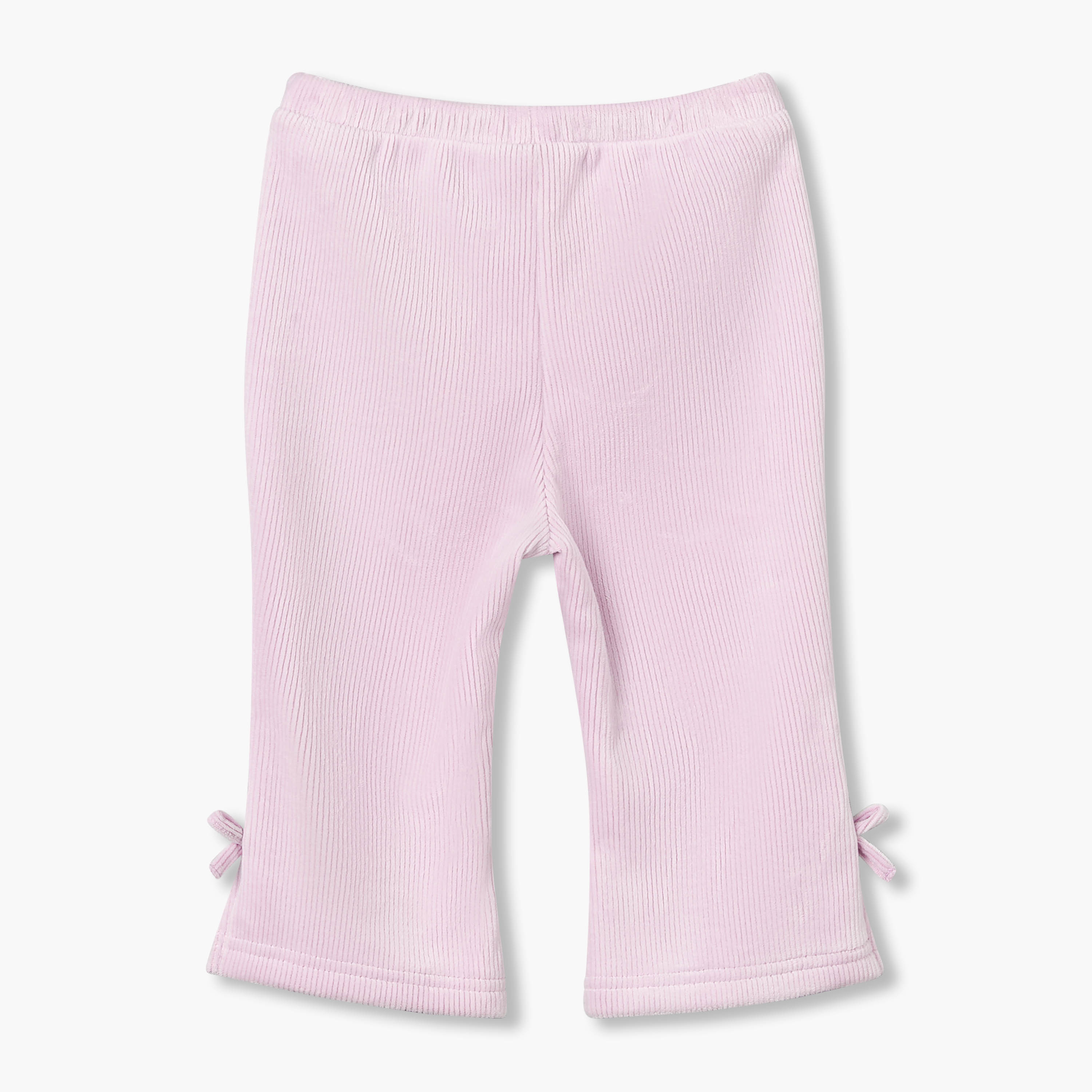 بنطلون بملمس مضلع وخصر مطاطي من جونيورز-baby-girls-clothing-bottoms-trousers-image-3