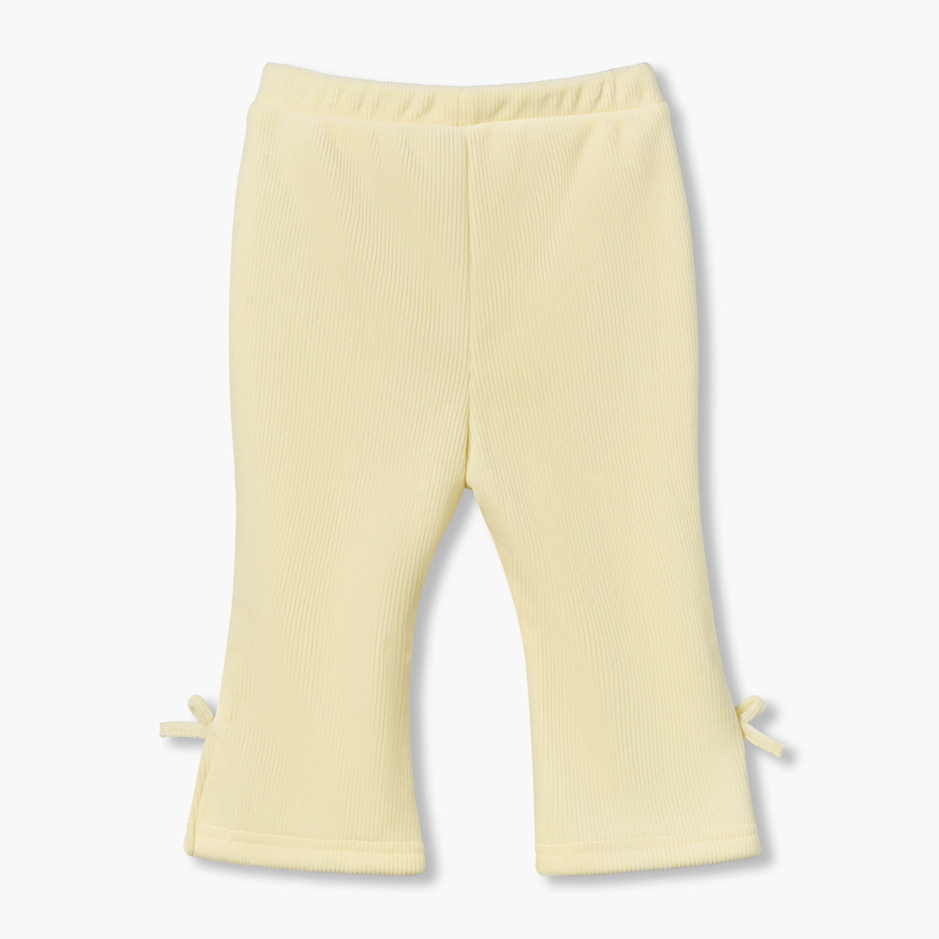بنطلون بملمس مضلع وخصر مطاطي من جونيورز-baby-girls-clothing-bottoms-trousers-image-3