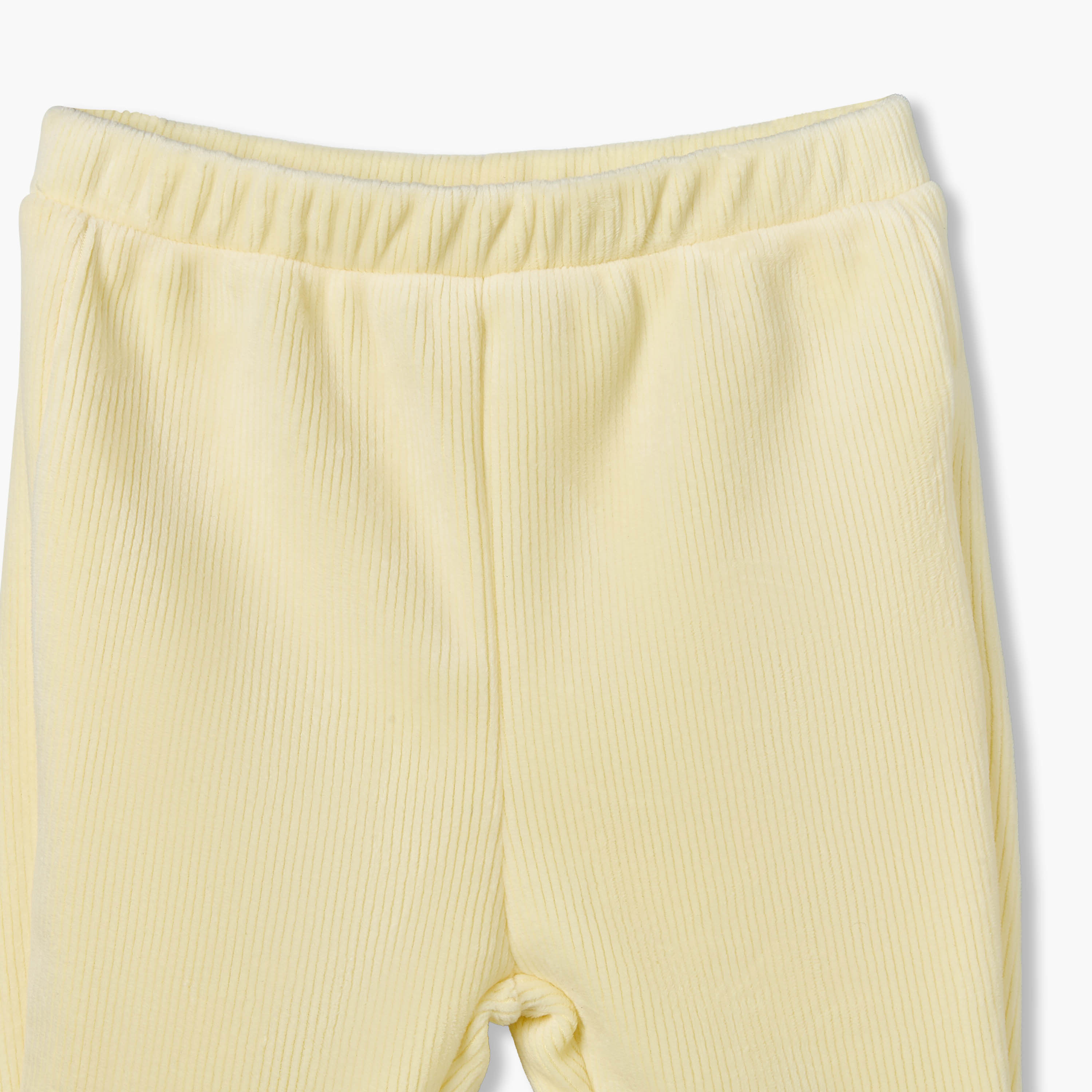 بنطلون بملمس مضلع وخصر مطاطي من جونيورز-baby-girls-clothing-bottoms-trousers-image-4