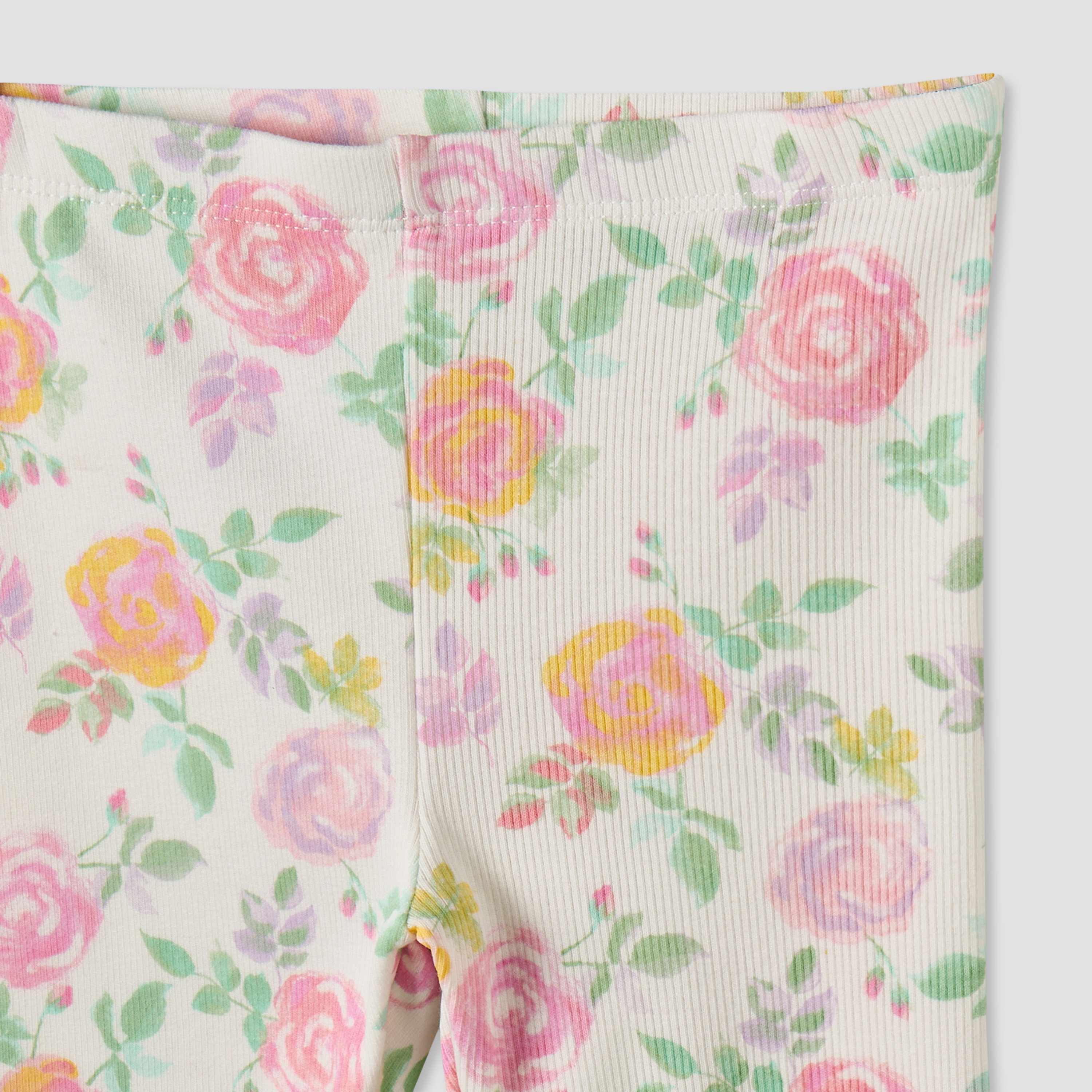 Pack of 2 Juniors Leggings with Lettuce Hem-baby-girls-clothing-bottoms-leggings-image-6