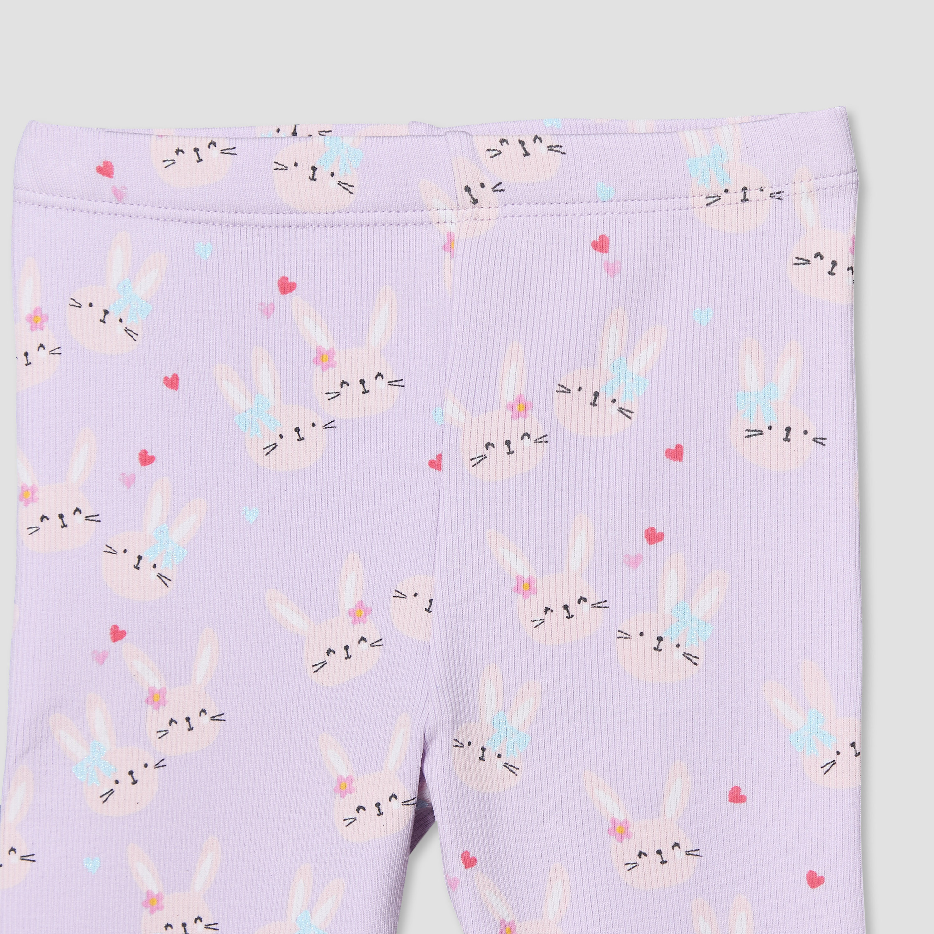 Juniors Leggings with Bunny Print-baby-girls-clothing-bottoms-leggings-image-4