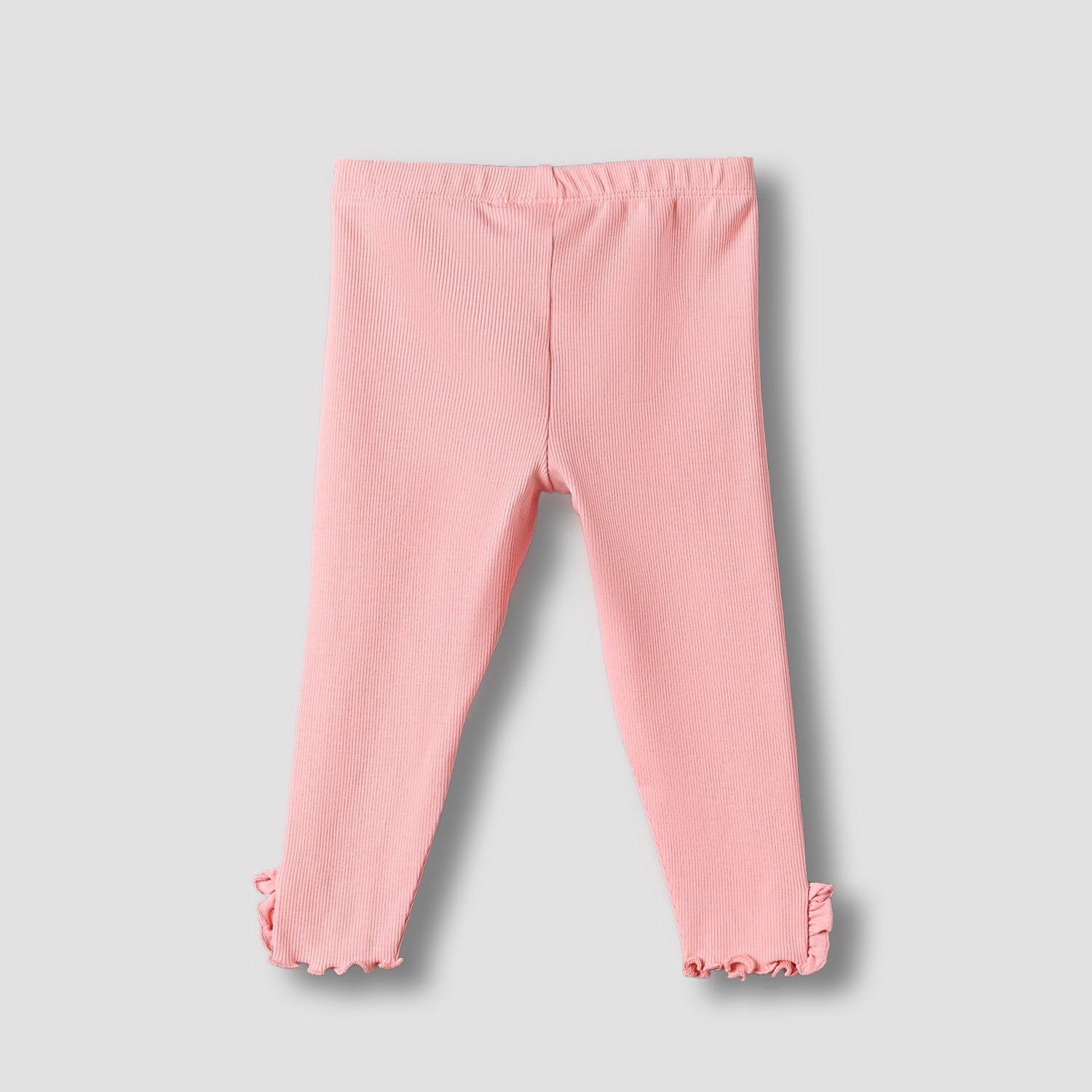 Juniors Leggings with Lettuce Hem-baby-girls-clothing-bottoms-leggings-image-2
