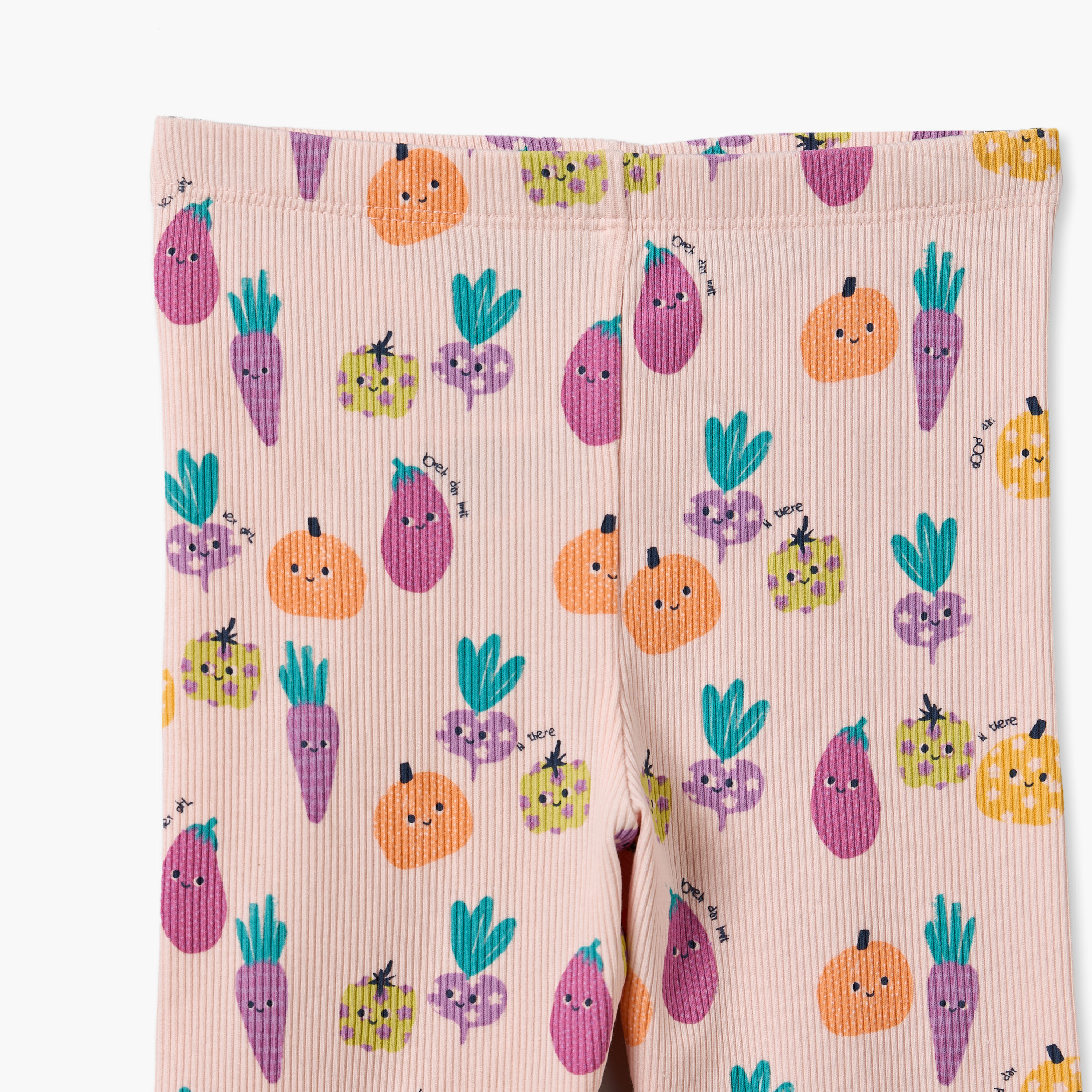 طقم بناطيل ليقنز مضلعة قطعتين من جونيورز-baby-girls-clothing-bottoms-leggings-image-5