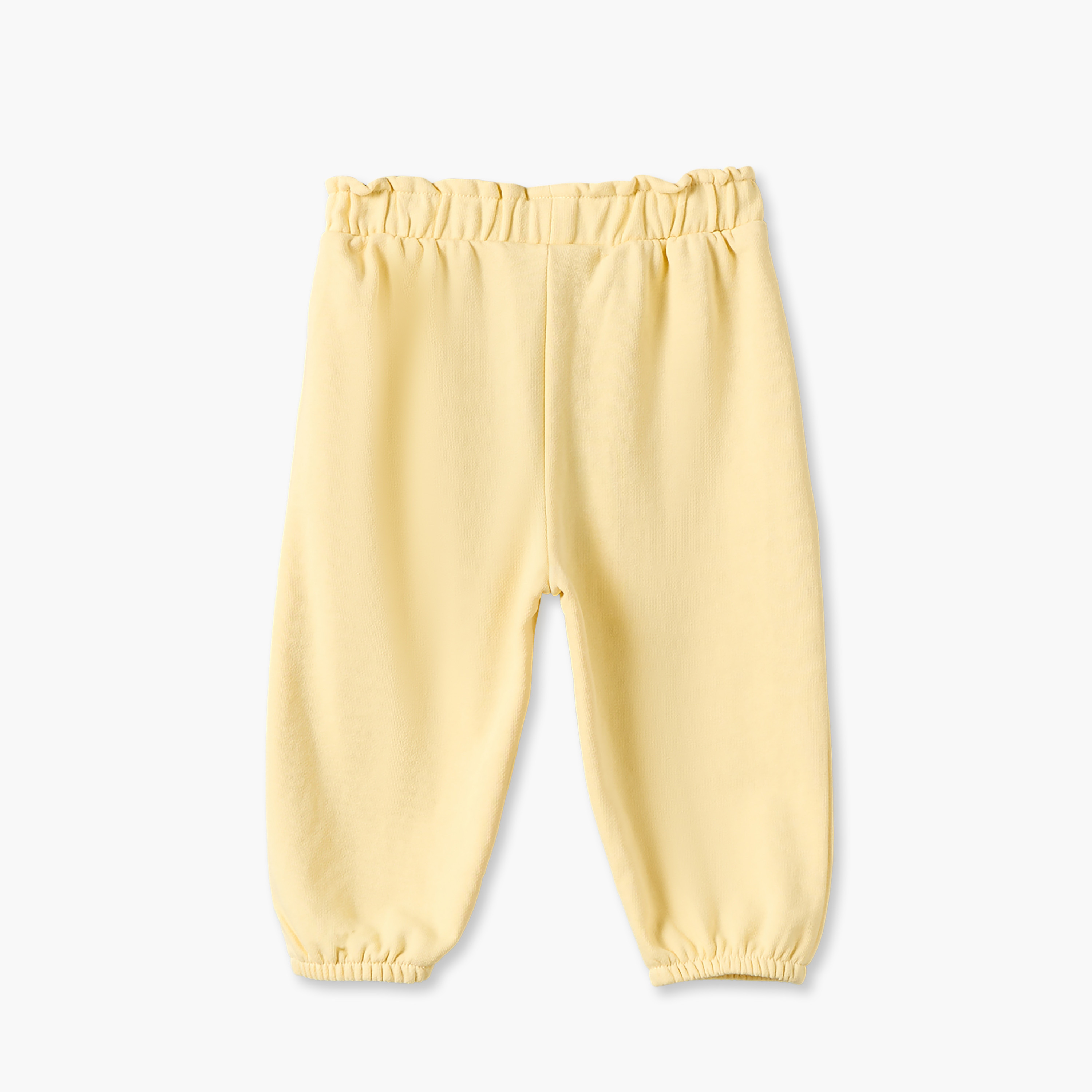 Juniors Elasticated Waist Joggers with Bow Detail-baby-girls-clothing-bottoms-joggersandtrackpants-image-3