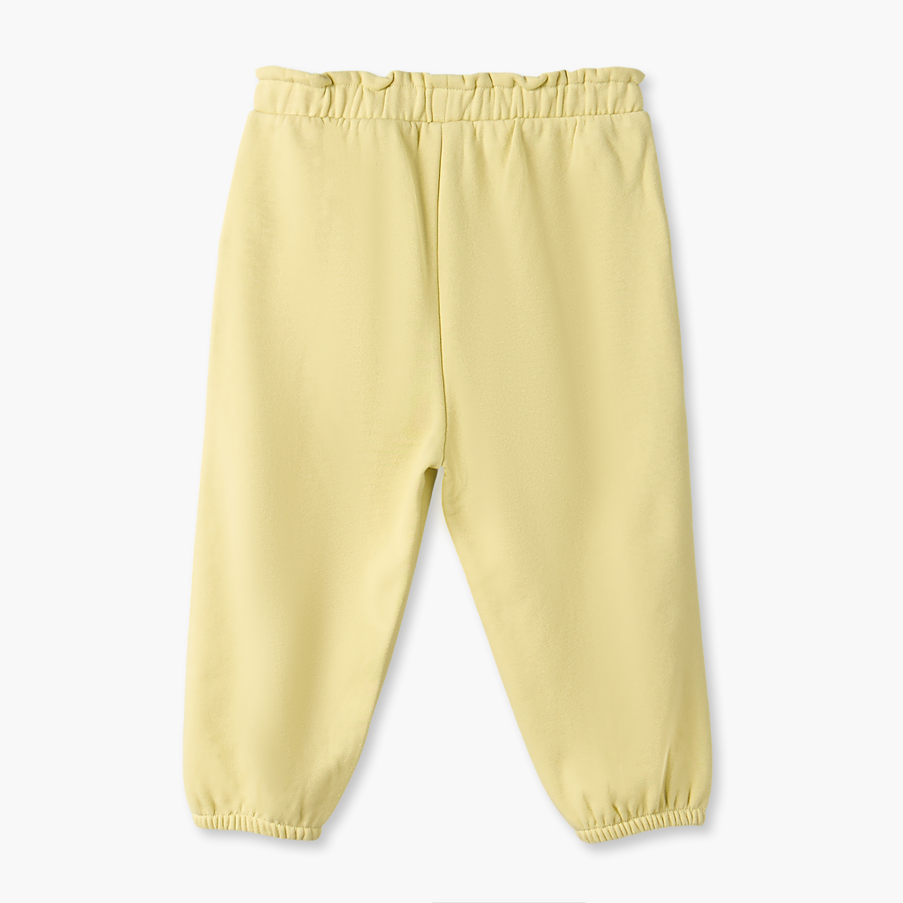 Juniors Elasticated Joggers with Bow Detail-baby-girls-clothing-bottoms-joggersandtrackpants-image-3