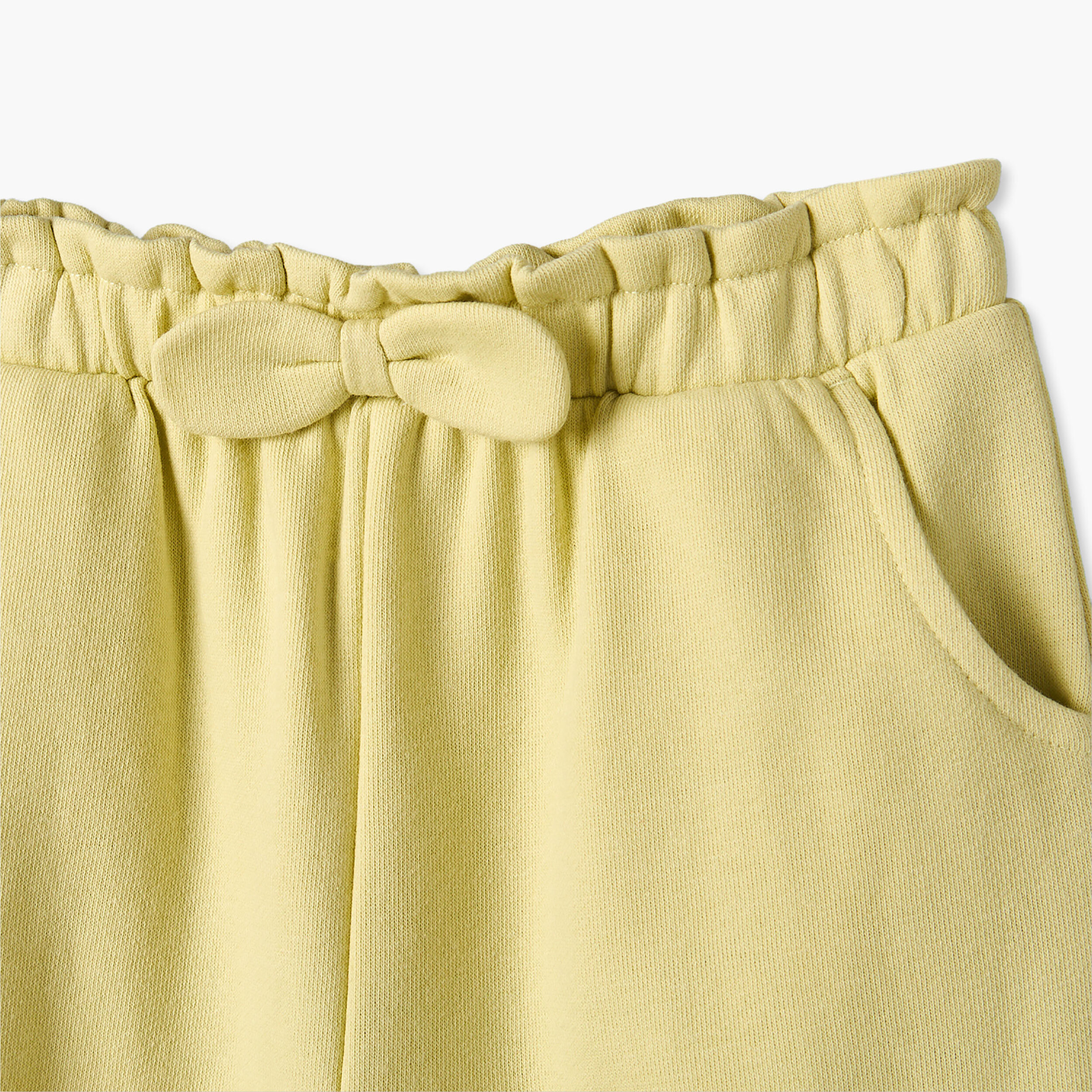 Juniors Elasticated Joggers with Bow Detail-baby-girls-clothing-bottoms-joggersandtrackpants-image-4