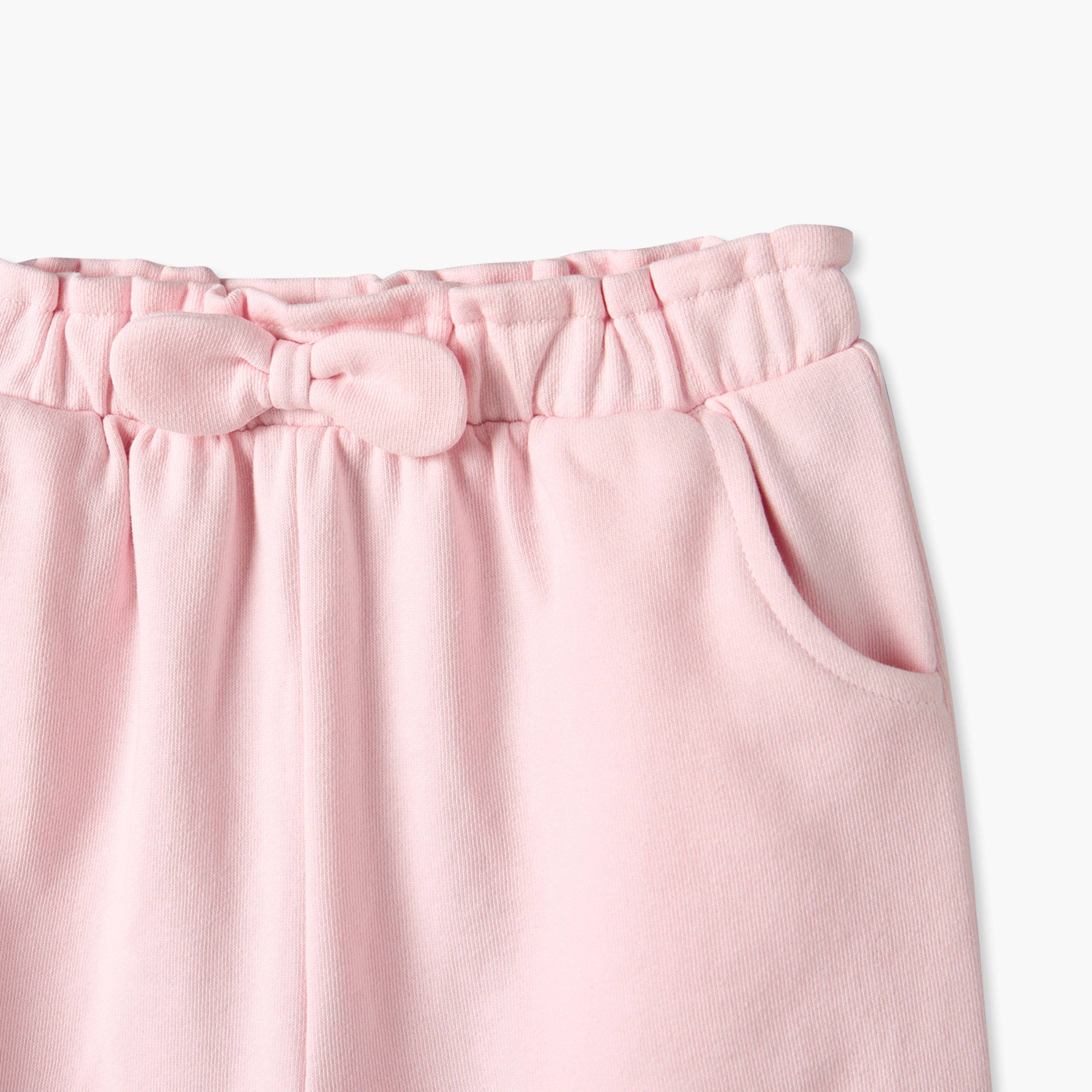Juniors Elasticated Waist Joggers with Print-baby-girls-clothing-bottoms-joggersandtrackpants-image-4