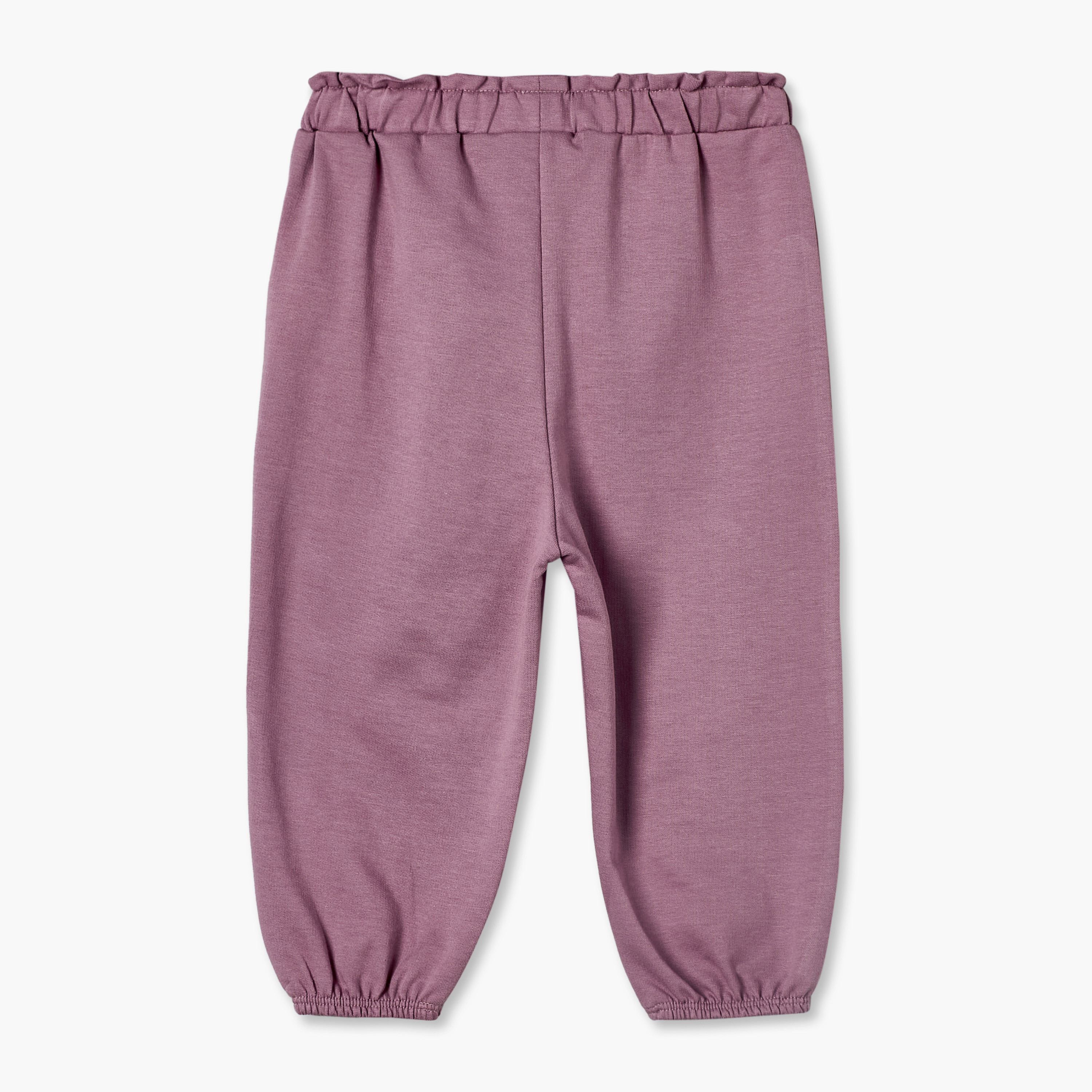 Pack of 2 Juniors Elasticated Joggers with Heart Print-baby-girls-clothing-bottoms-joggersandtrackpants-image-5