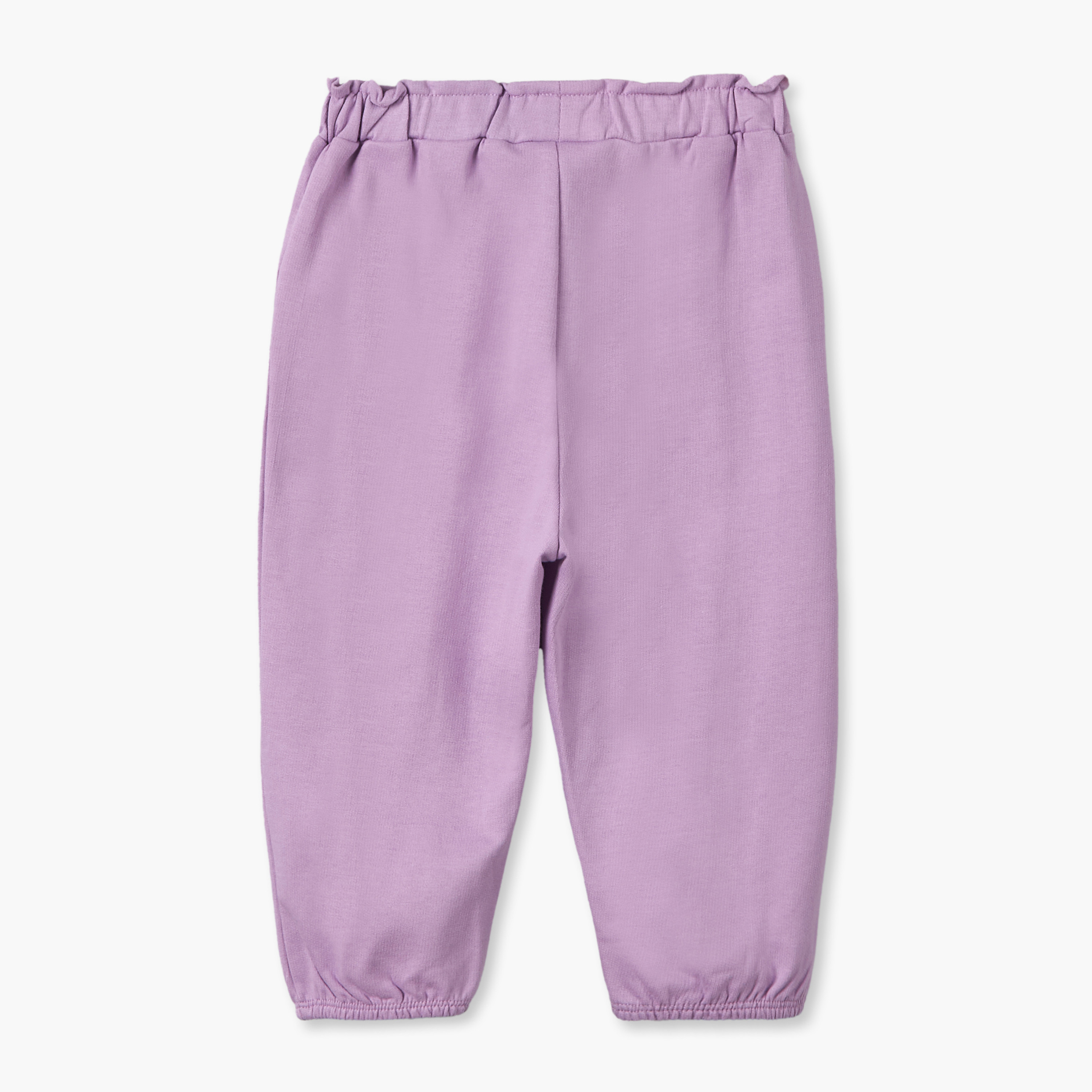 بنطلونات رياضية بخصر مطاطي من جونيورز - عبوة من قطعتين-baby-girls-clothing-bottoms-joggersandtrackpants-image-6