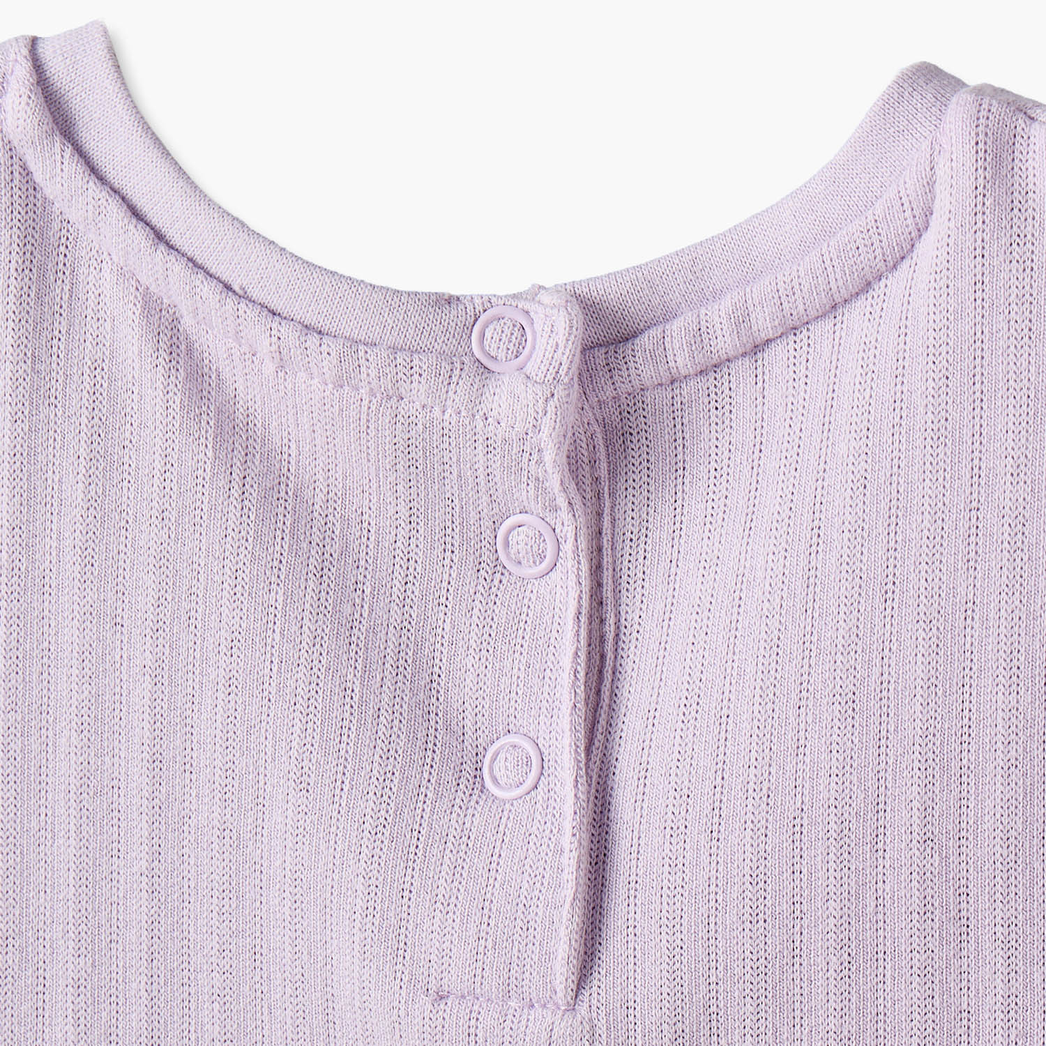 فستان إيه لاين بطول الركبة وياقة مستديرة وأكمام قصيرة وفيونكة من جونيورز-baby-girls-clothing-dressesandjumpsuits-image-4