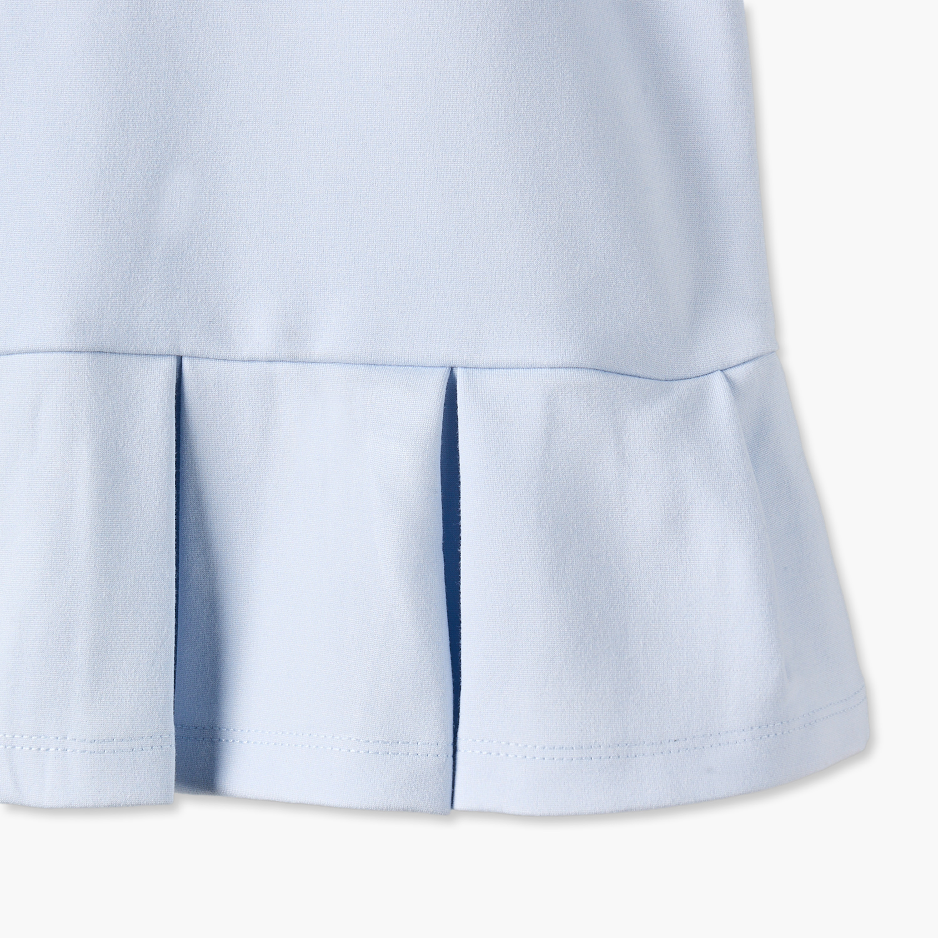 Juniors Peter Pan Collar Short Sleeves Drop Waist Dress with Lace Trim-baby-girls-clothing-dressesandjumpsuits-image-5