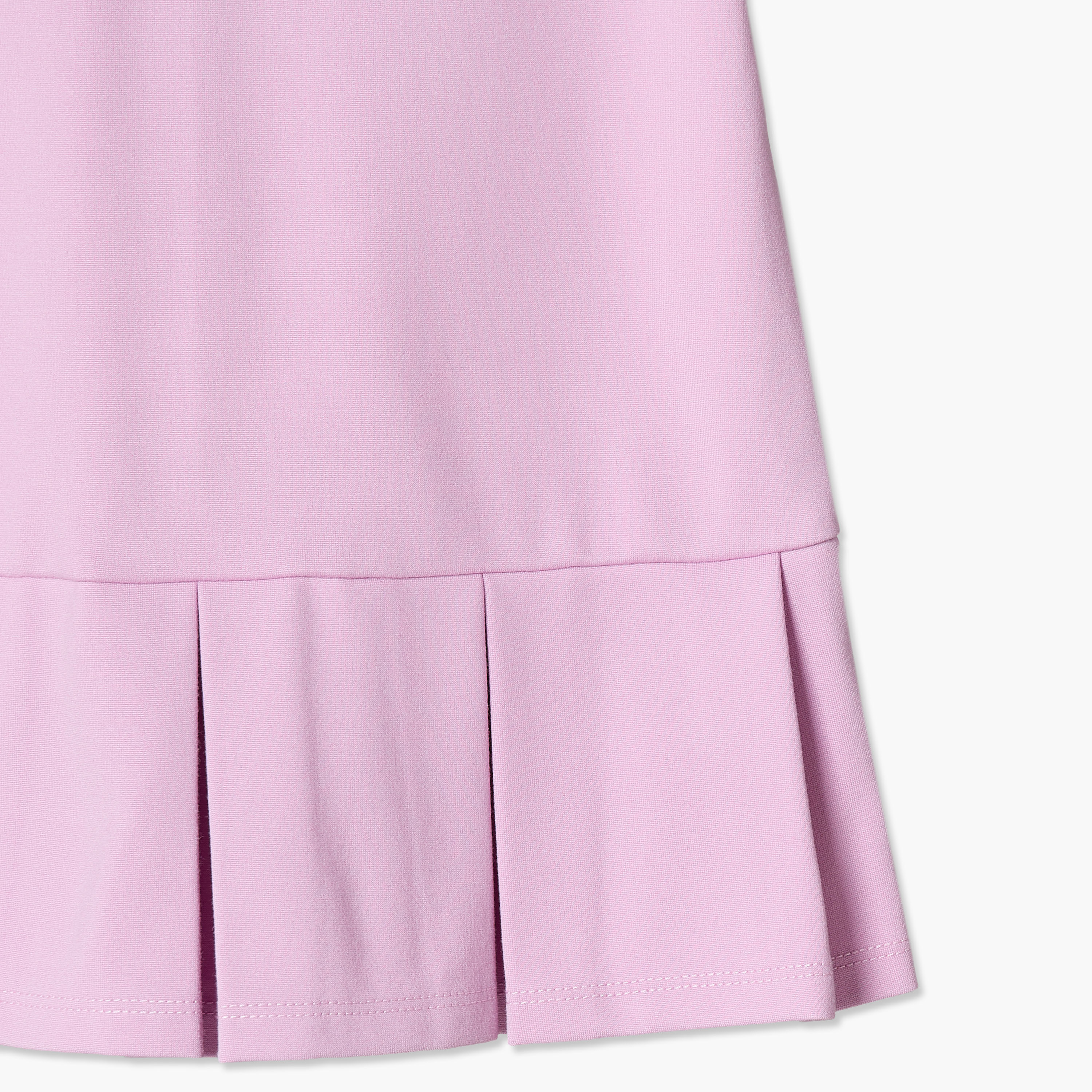 فستان بطول الركبة وياقة وأكمام قصيرة وخصر منسدل وطبعات من جونيورز-baby-girls-clothing-dressesandjumpsuits-image-4