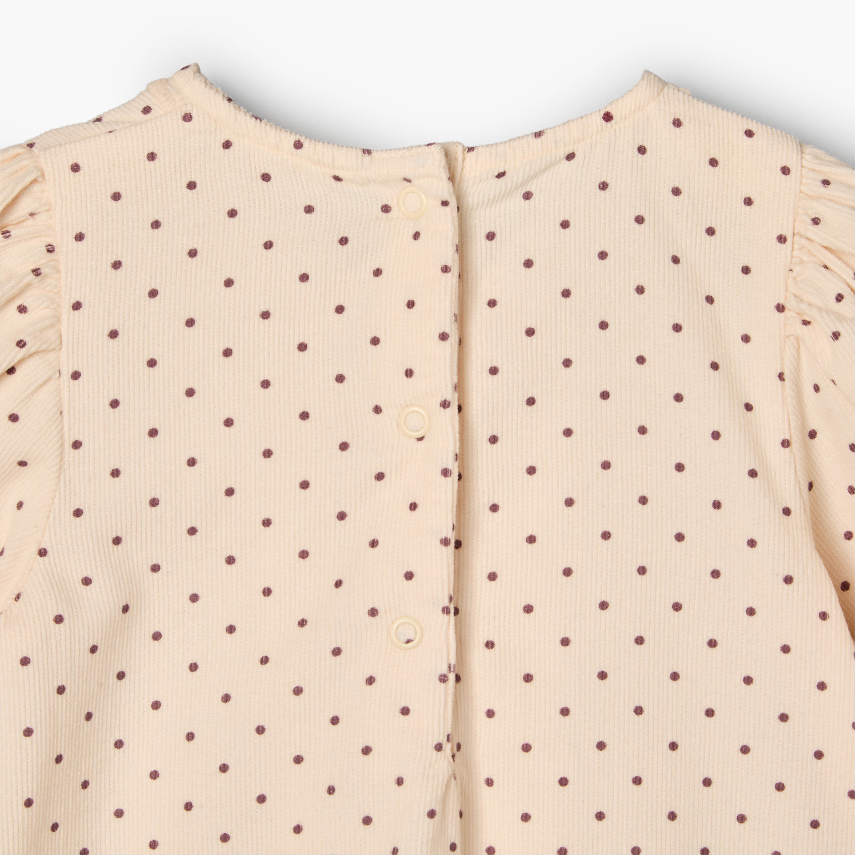 فستان طول الركبة بياقة ضيقة وأكمام طويلة بطبعات من جونيورز-baby-girls-clothing-dressesandjumpsuits-image-6