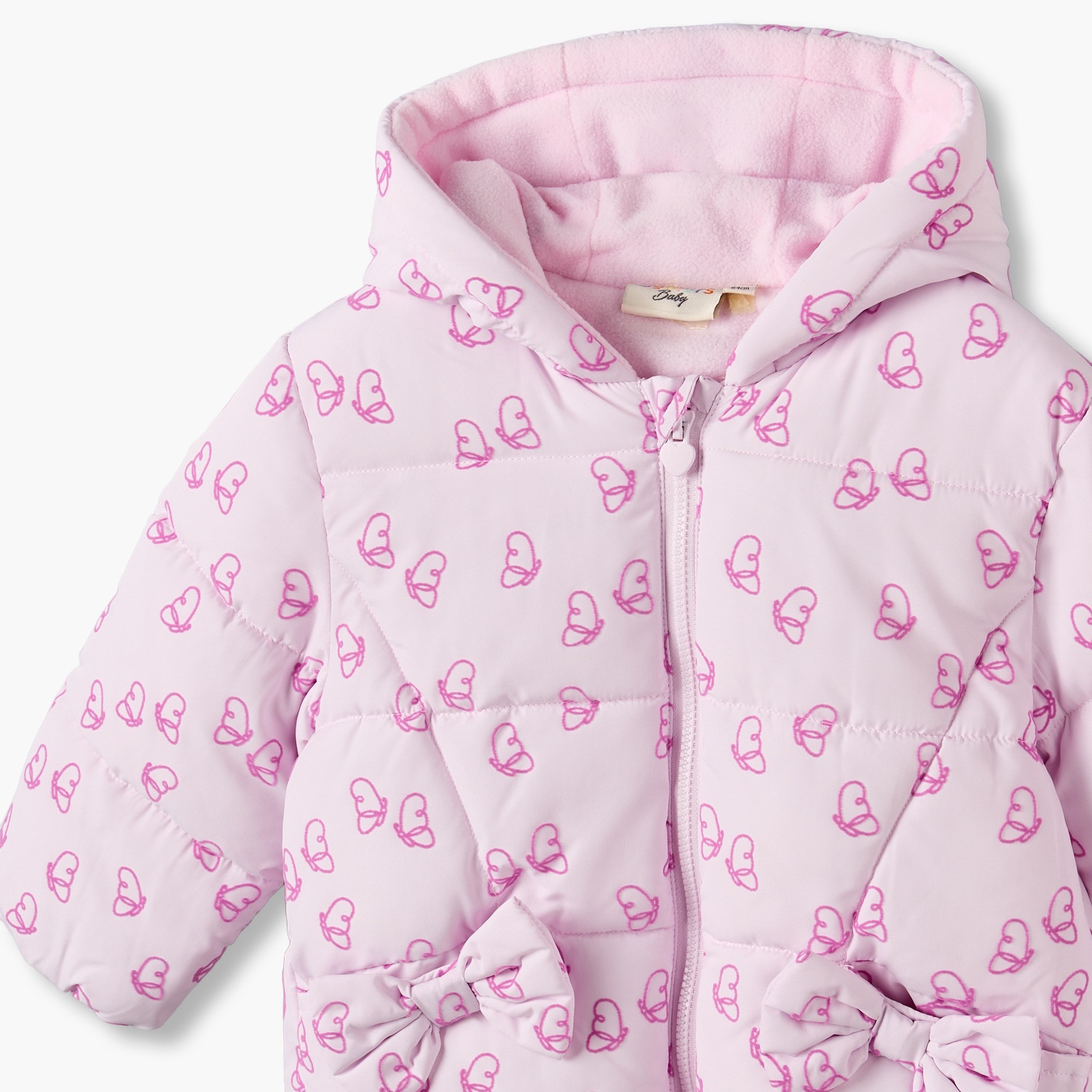 Juniors Hooded Puffer Jacket with Butterfly Print-baby-girls-clothing-winterwear-jacketsandcoats-image-4