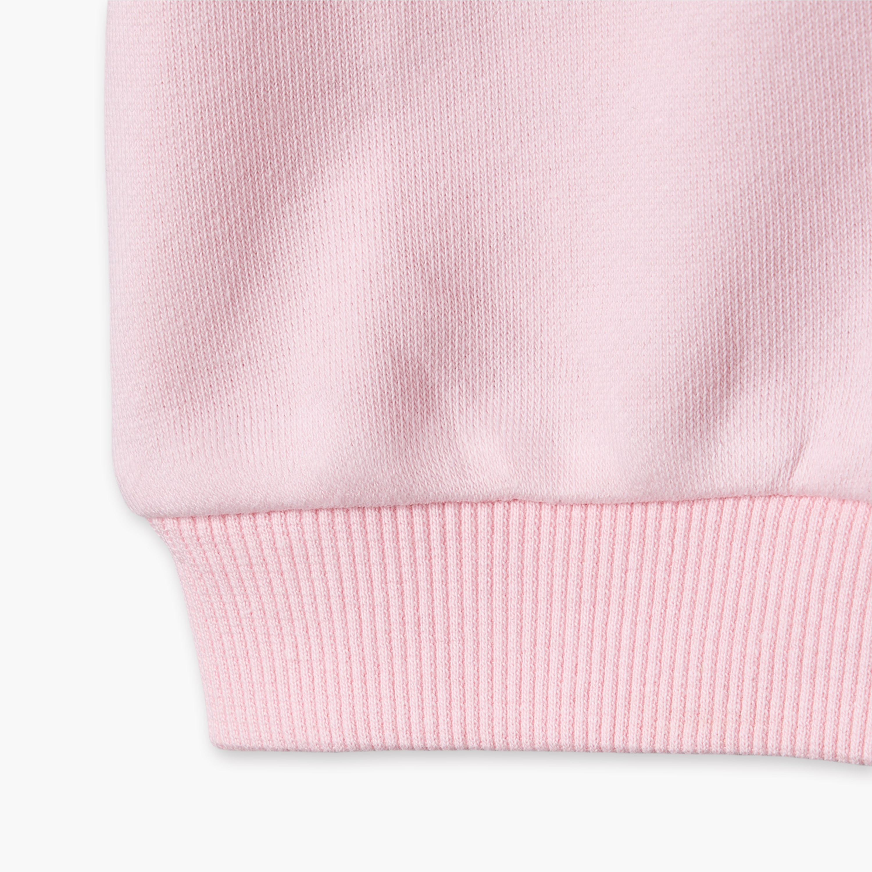 هودي قطن بسحاب إغلاق وتفاصيل زينة من جونيورز-girls-clothing-winterwear-sweatshirts-image-4