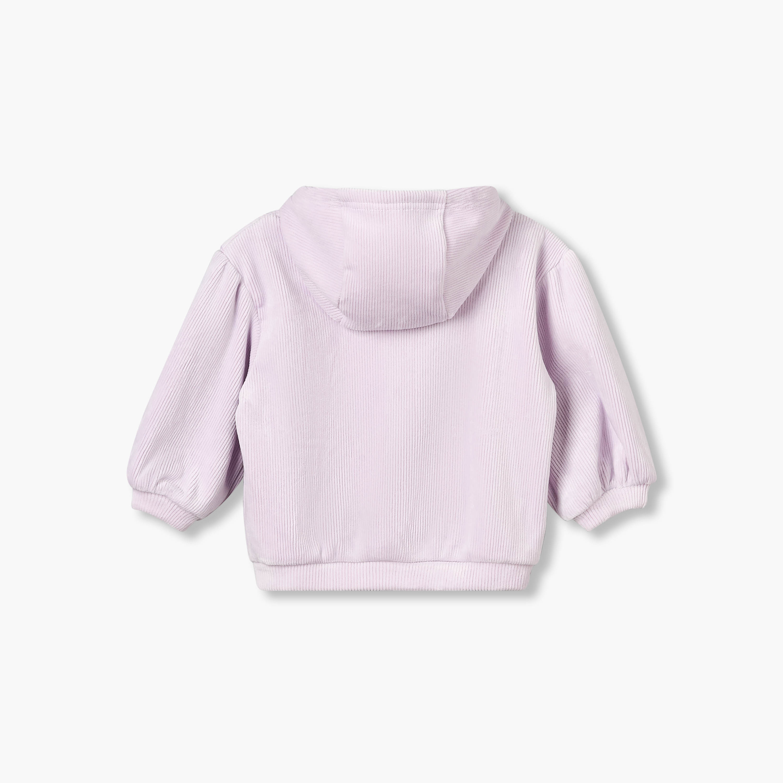 Juniors Hooded Sweatshirt with Long Sleeves-baby-girls-clothing-winterwear-sweatshirts-image-3