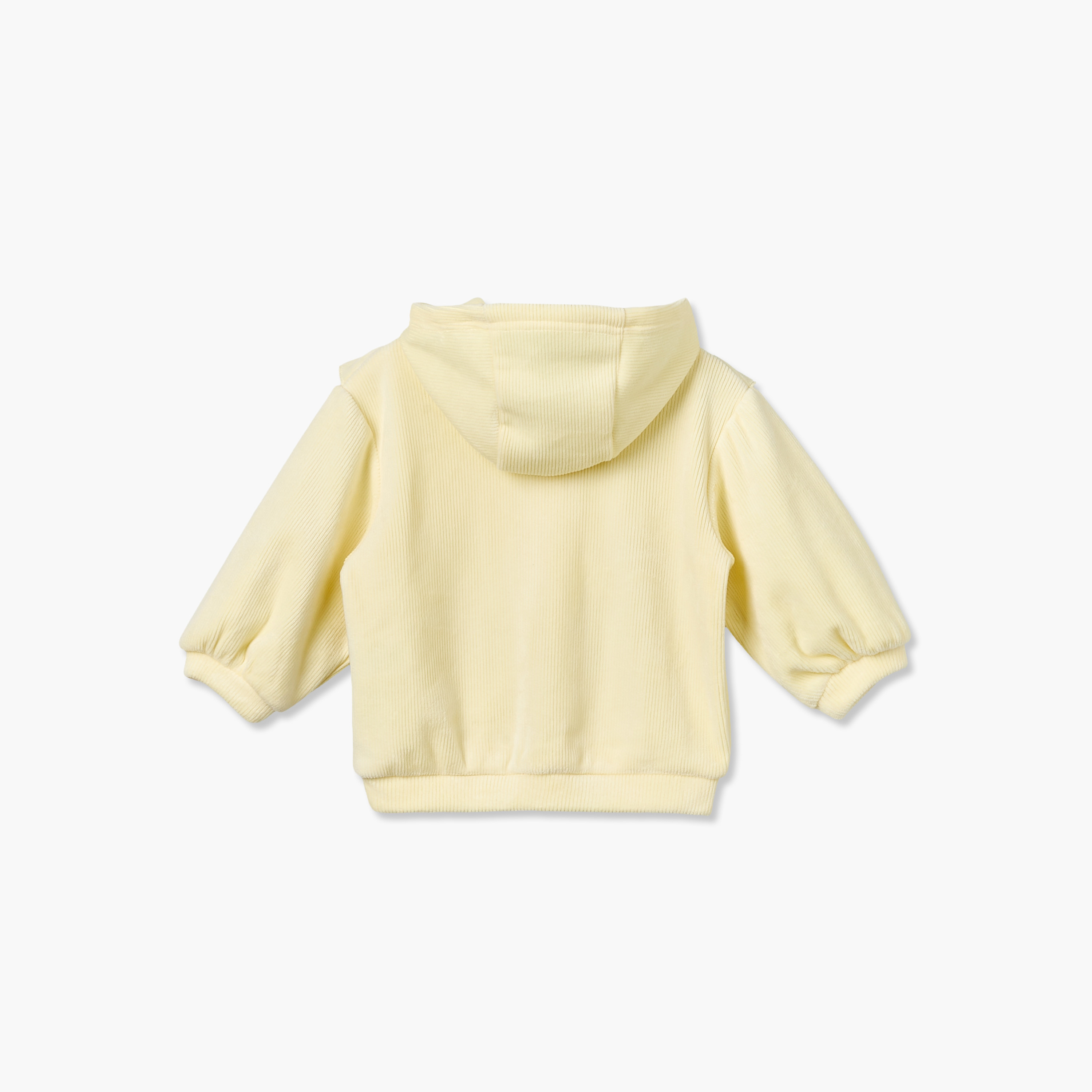 Juniors Hooded Sweatshirt with Long Sleeves-baby-girls-clothing-winterwear-sweatshirts-image-4