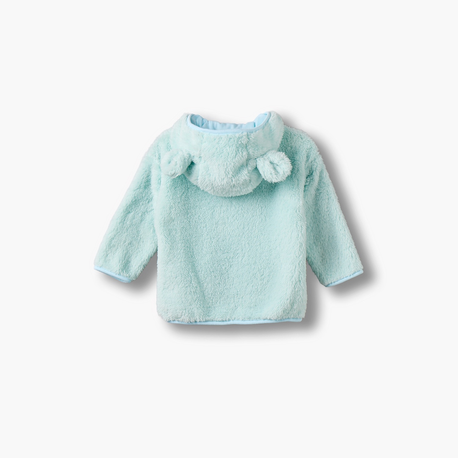 Juniors Hooded Sweatshirt with Long Sleeves-baby-girls-clothing-winterwear-sweatshirts-image-3