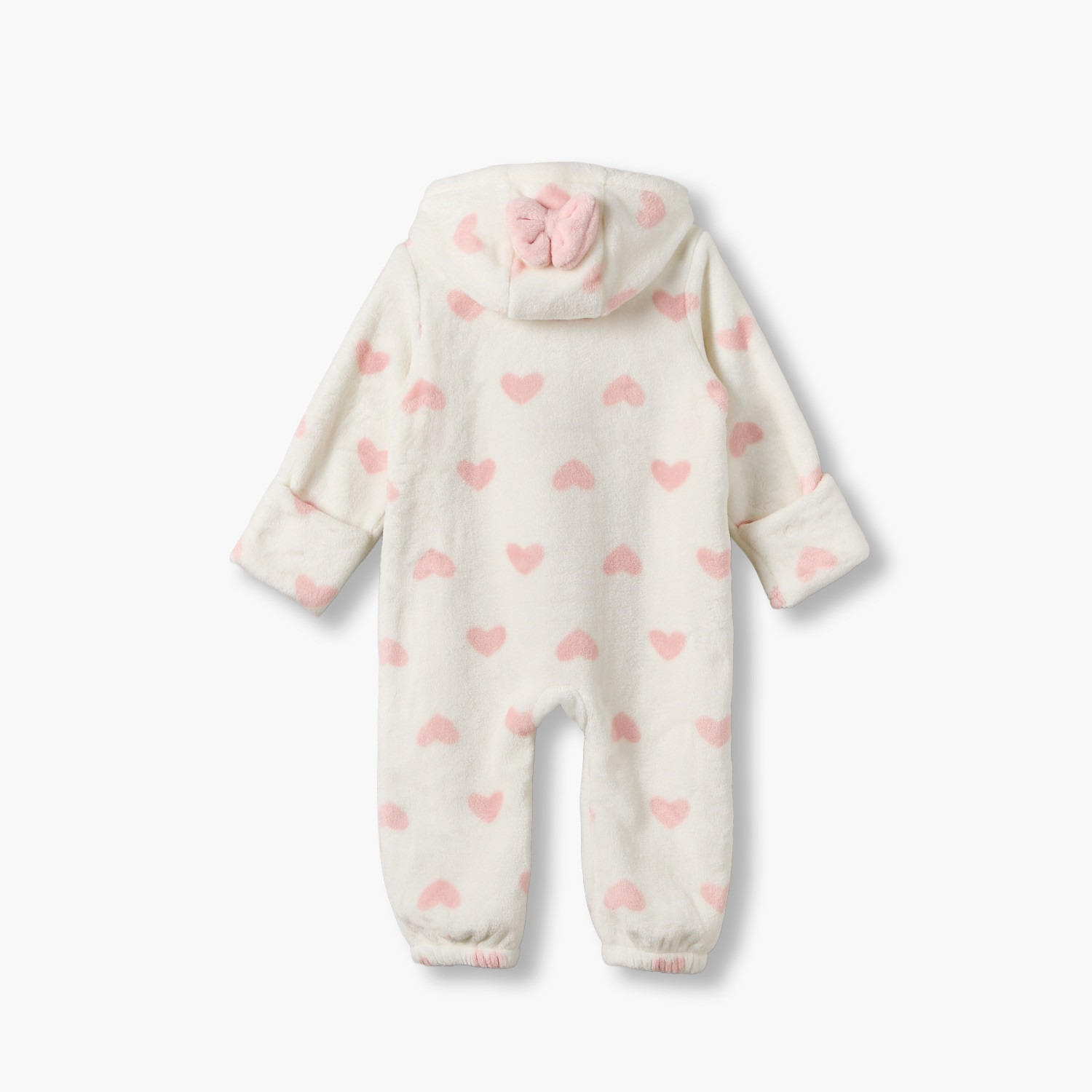 بدلة نوم بأكمام طويلة وقبعة وطبعات من جونيورز-baby-girls-clothing-rompers-image-3
