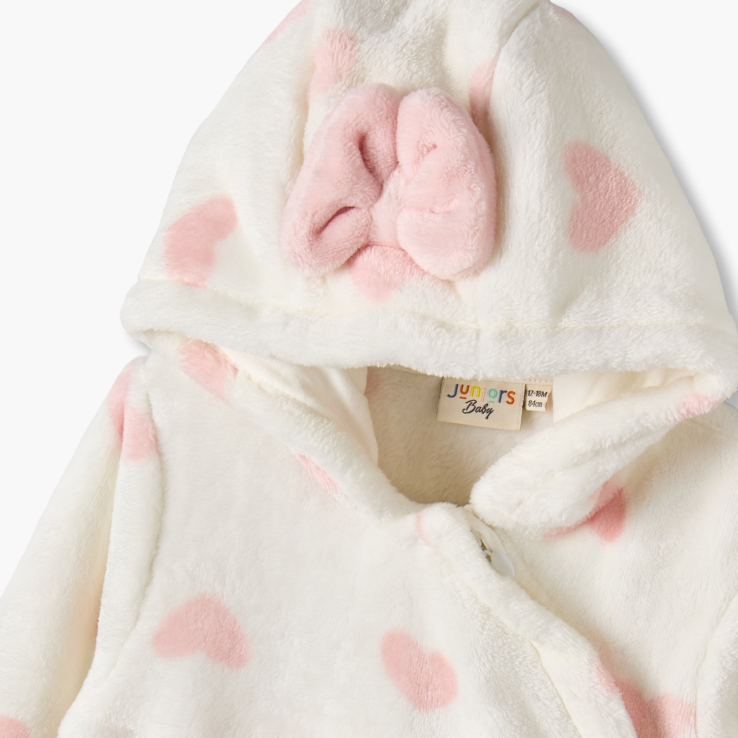 بدلة نوم بأكمام طويلة وقبعة وطبعات من جونيورز-baby-girls-clothing-rompers-image-4