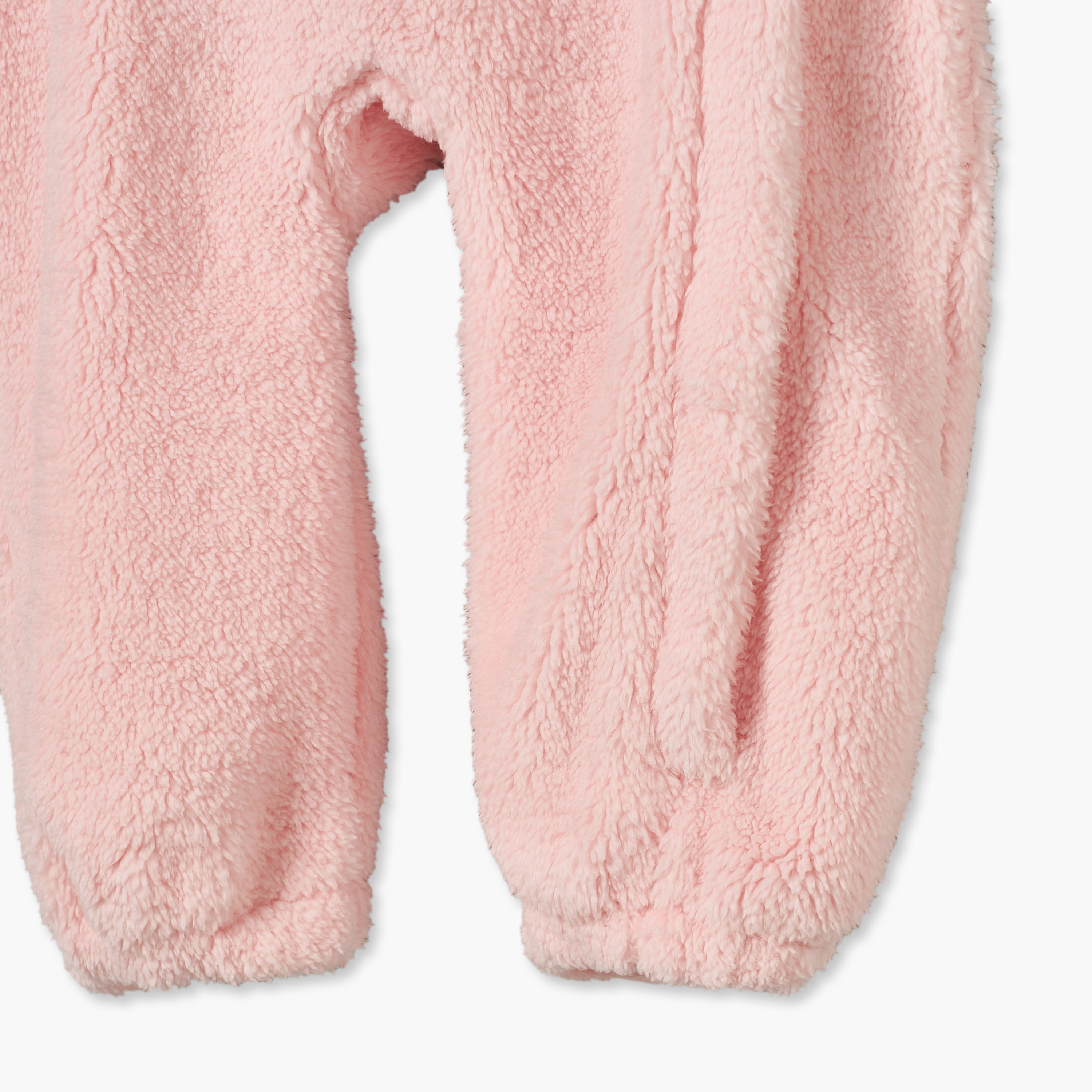 بدلة نوم بقبعة وأكمام طويلة بزخرفة أرنب من جونيورز-baby-girls-clothing-nightwear-sleepsuits-image-6