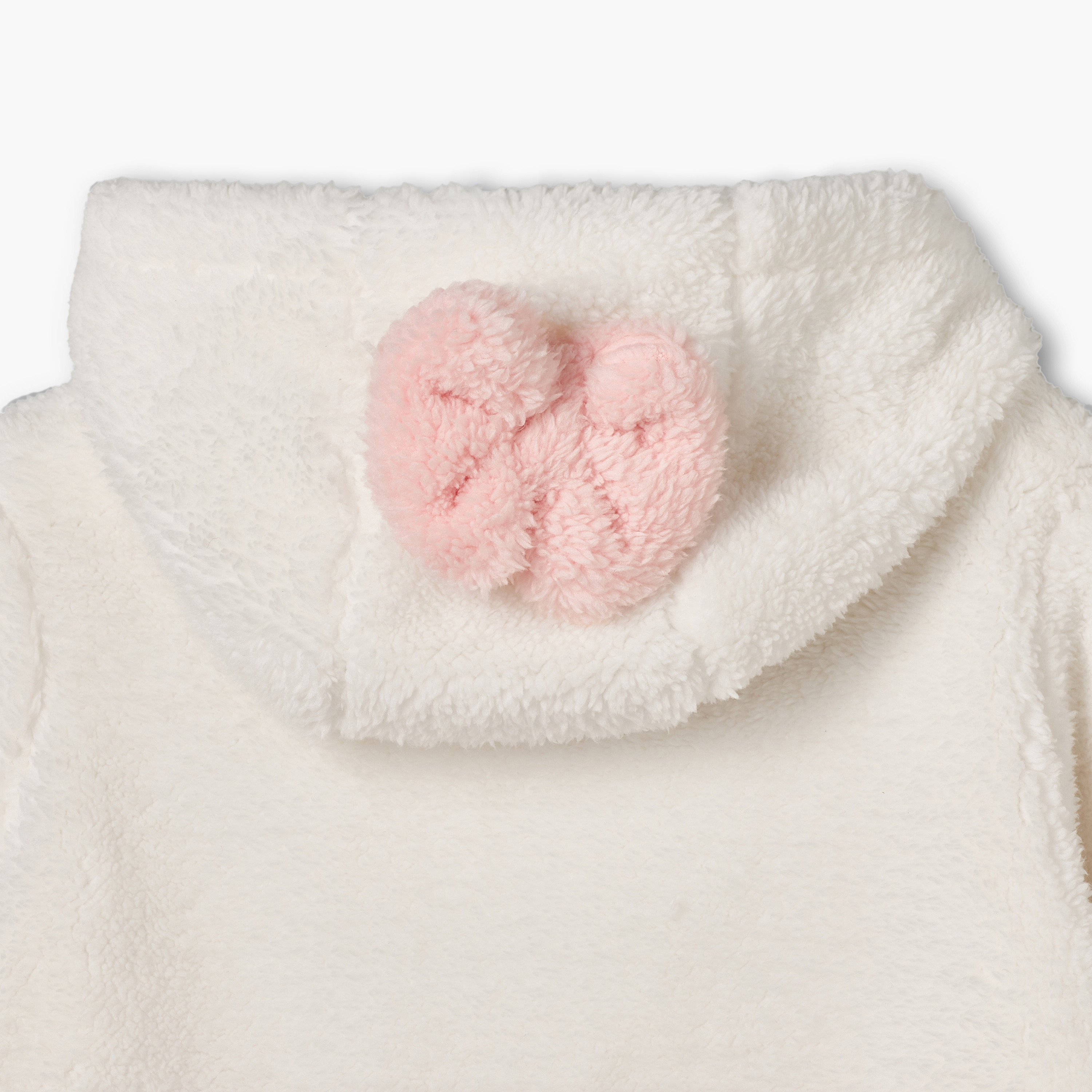 بدلة نوم بقبعة وأكمام طويلة بزخرفة أرنب من جونيورز-baby-girls-clothing-nightwear-sleepsuits-image-7