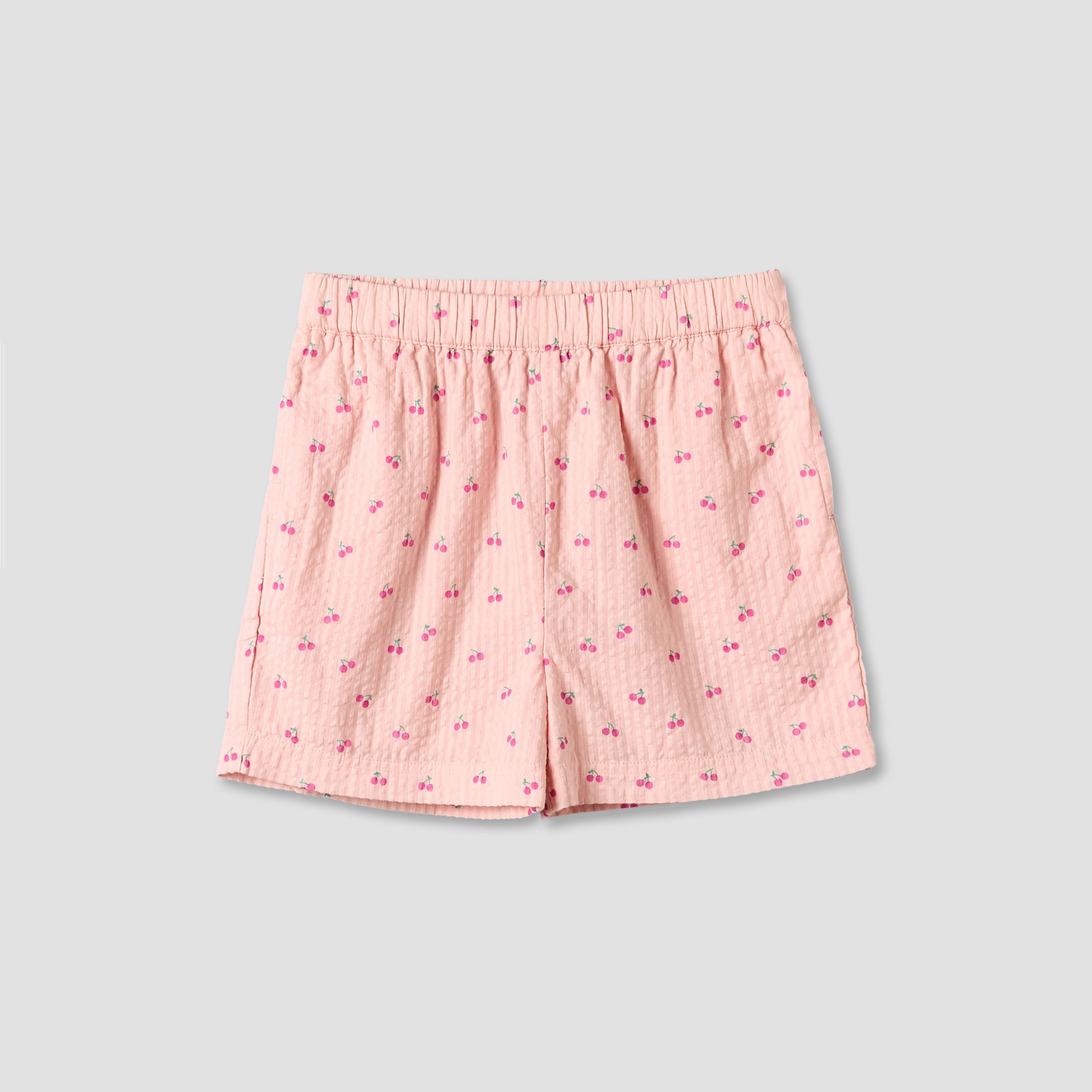 طقم شورت وبلوزة بأكمام قصيرة وياقة وطبعات من جونيورز-baby-girls-clothing-setsandcoords-image-3