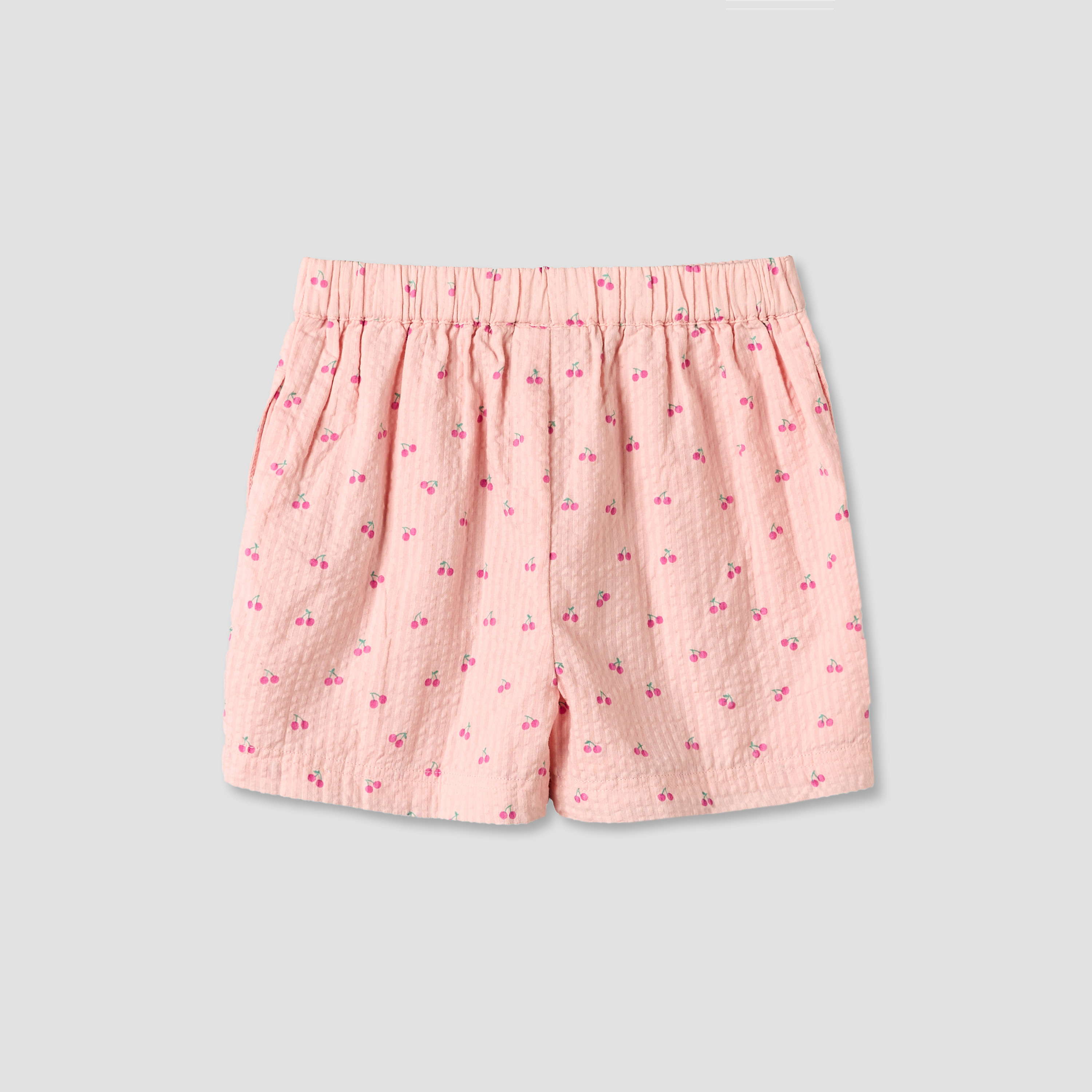 طقم شورت وبلوزة بأكمام قصيرة وياقة وطبعات من جونيورز-baby-girls-clothing-setsandcoords-image-5