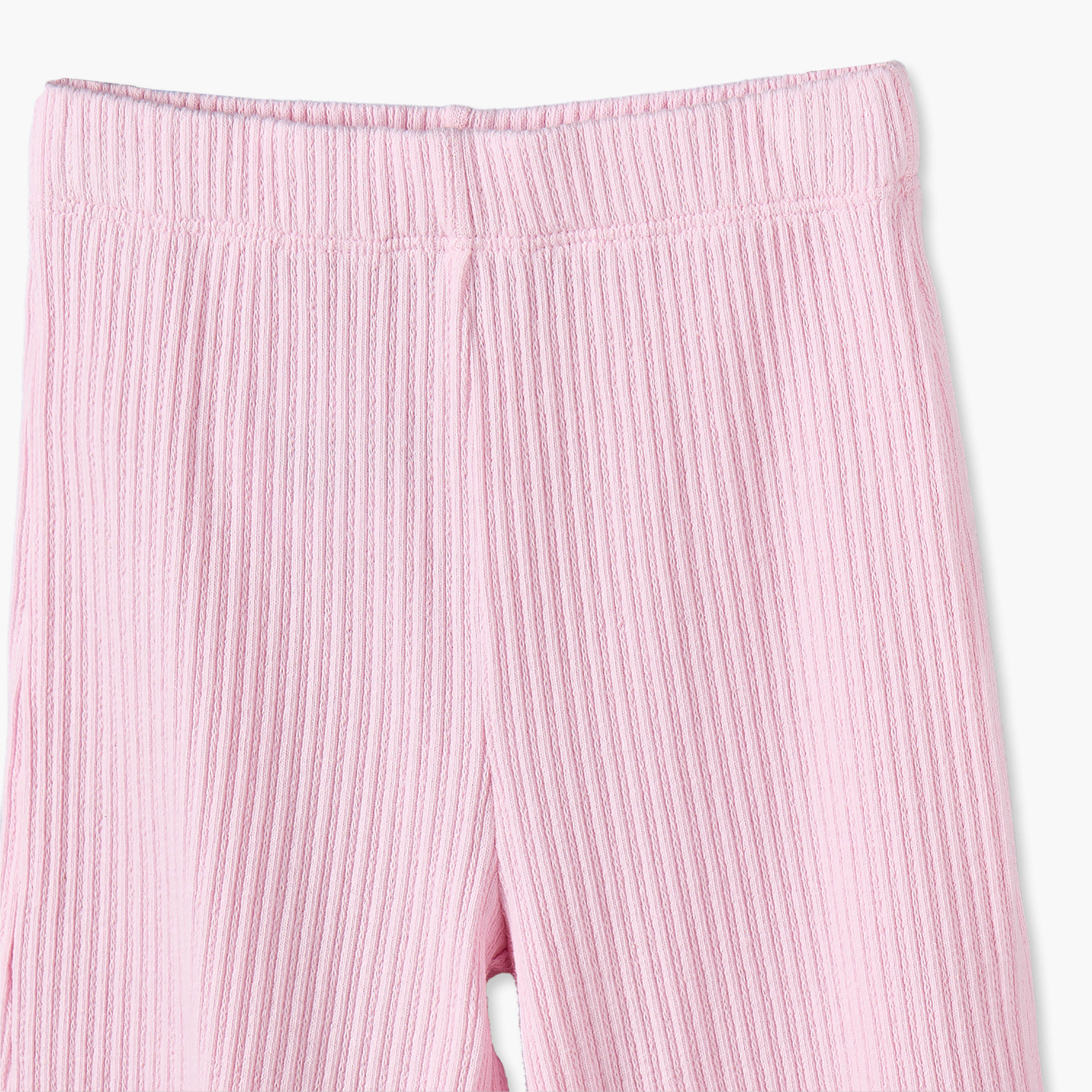 Juniors Collared Long Sleeves Top and Pants Set with Ribbed Texture-baby-girls-clothing-setsandcoords-image-8