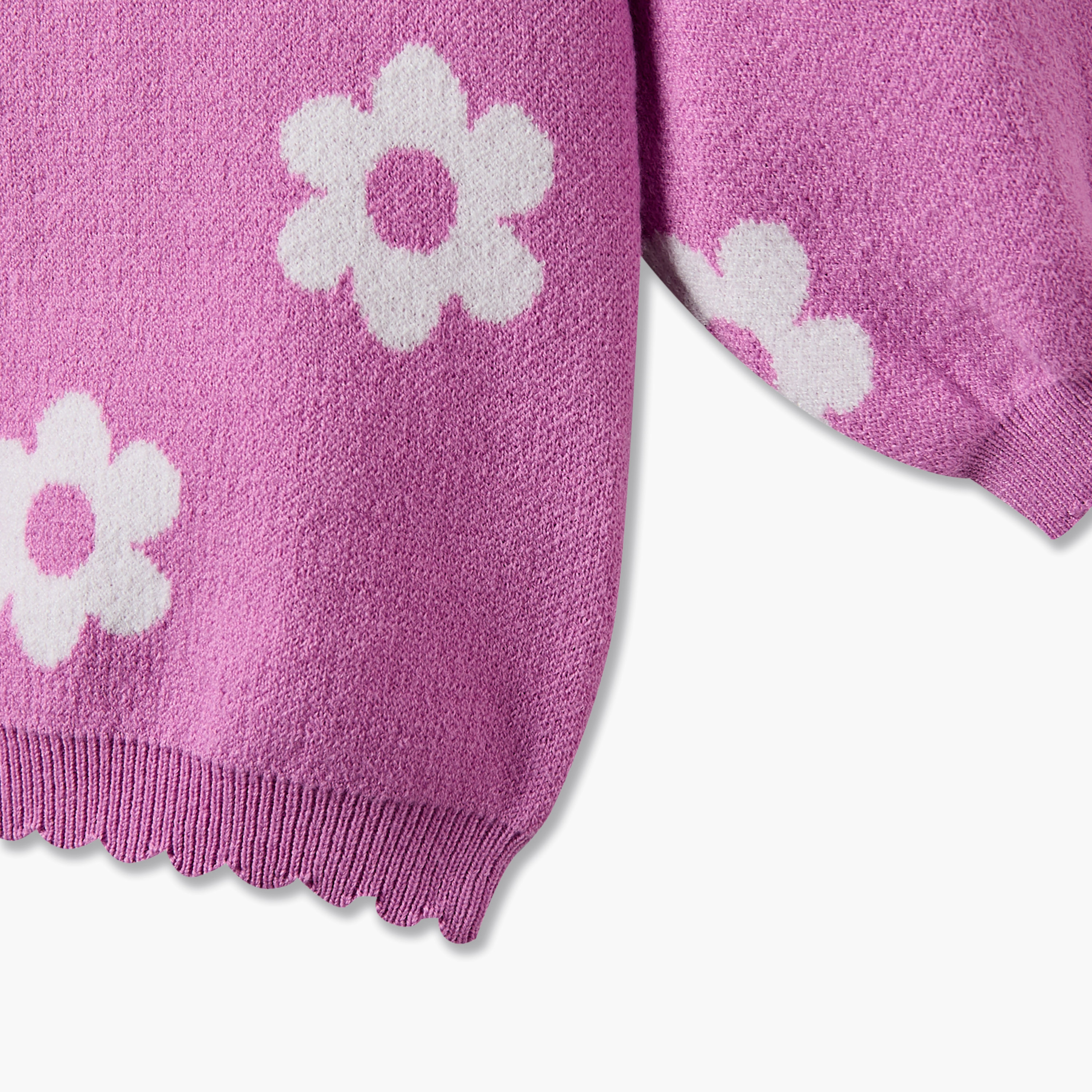 طقم كارديجان بياقة بيتر بان وأكمام طويلة وبنطلون بطبعات من جونيورز-baby-girls-clothing-setsandcoords-image-8