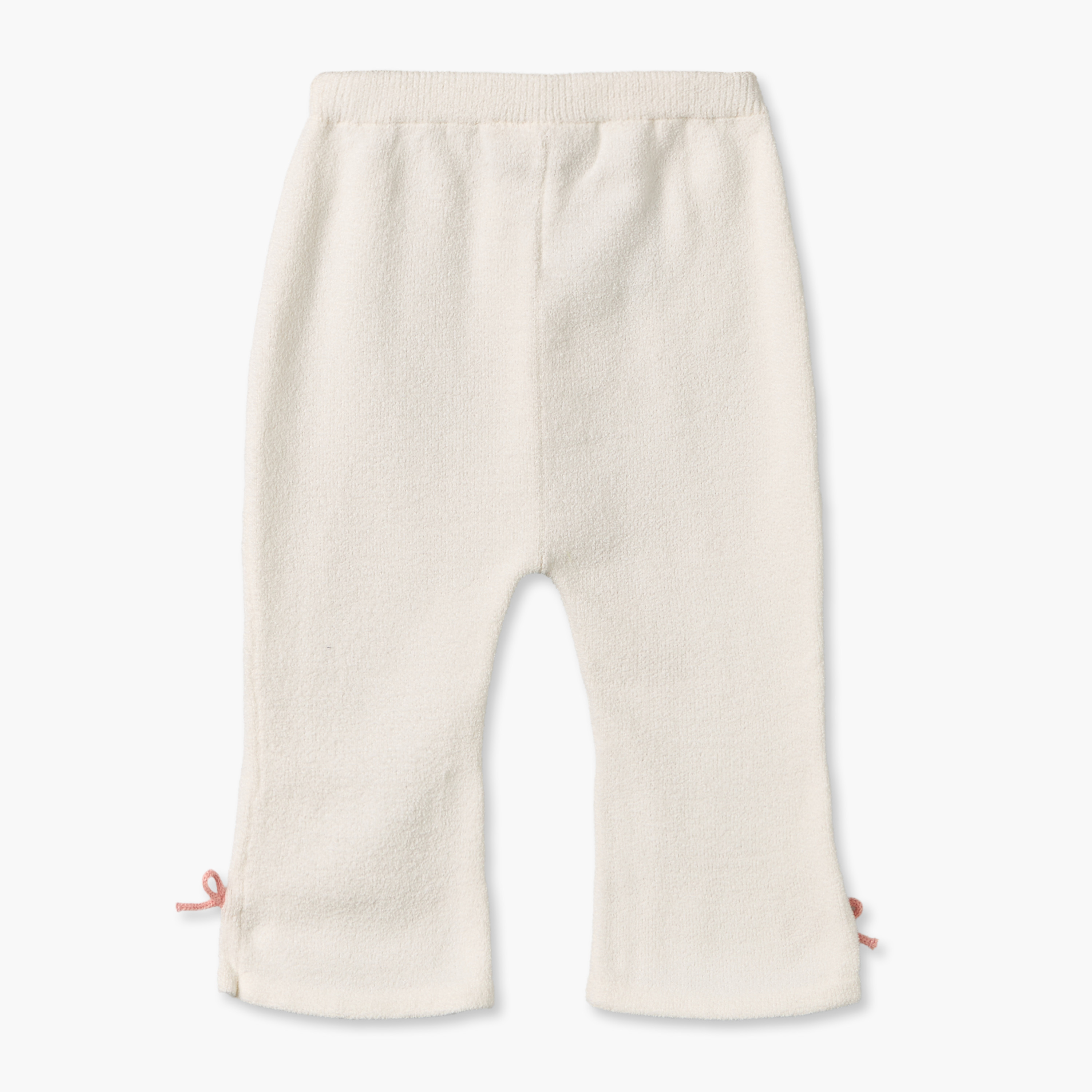 طقم بلوزة بأكمام طويلة وياقة عادية وبنطلون بزخارف فيونكة للبنات من جونيورز-baby-girls-clothing-setsandcoords-image-5