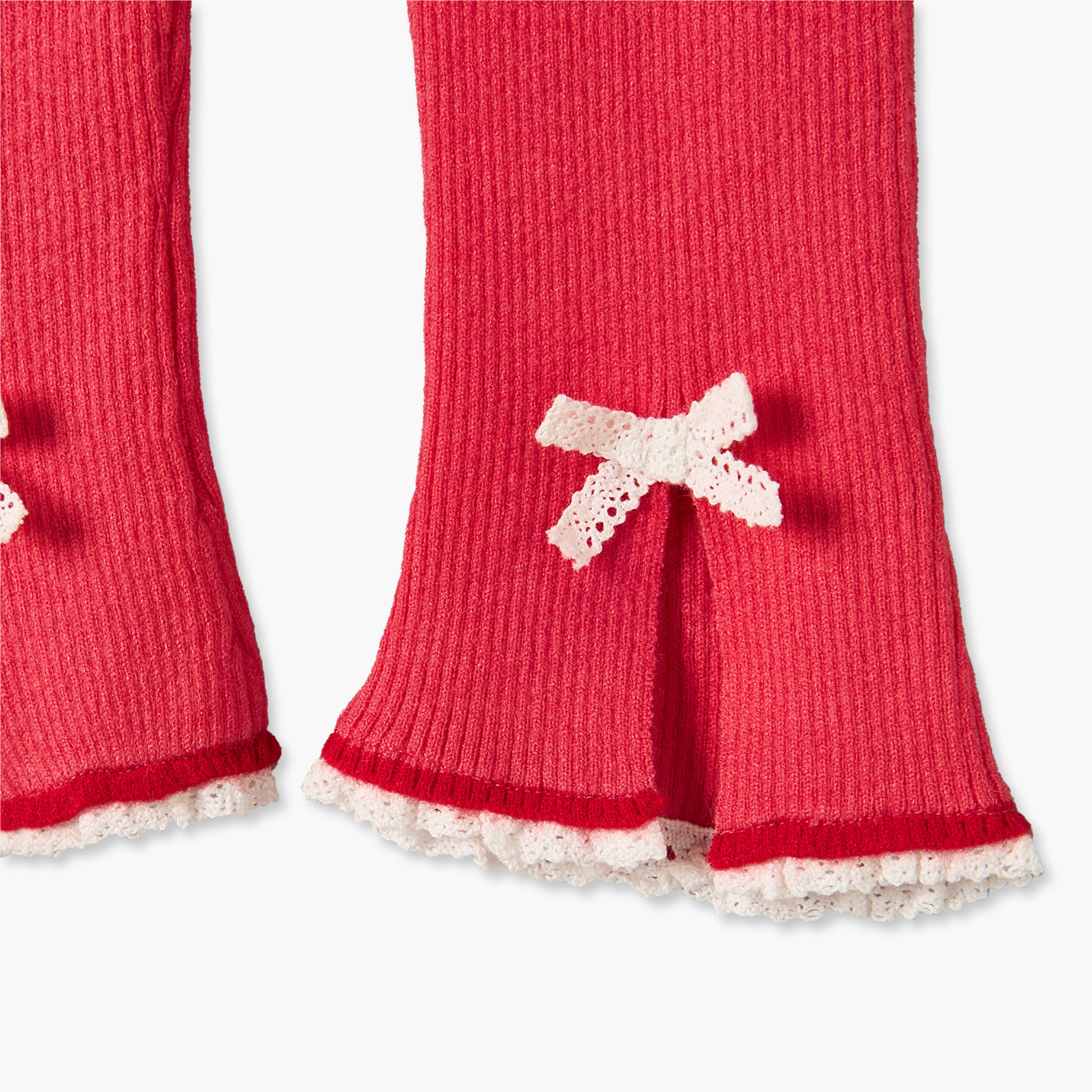 Juniors Collared Long Sleeves Sweater and Pants Set with Bow Accent-baby-girls-clothing-setsandcoords-image-9