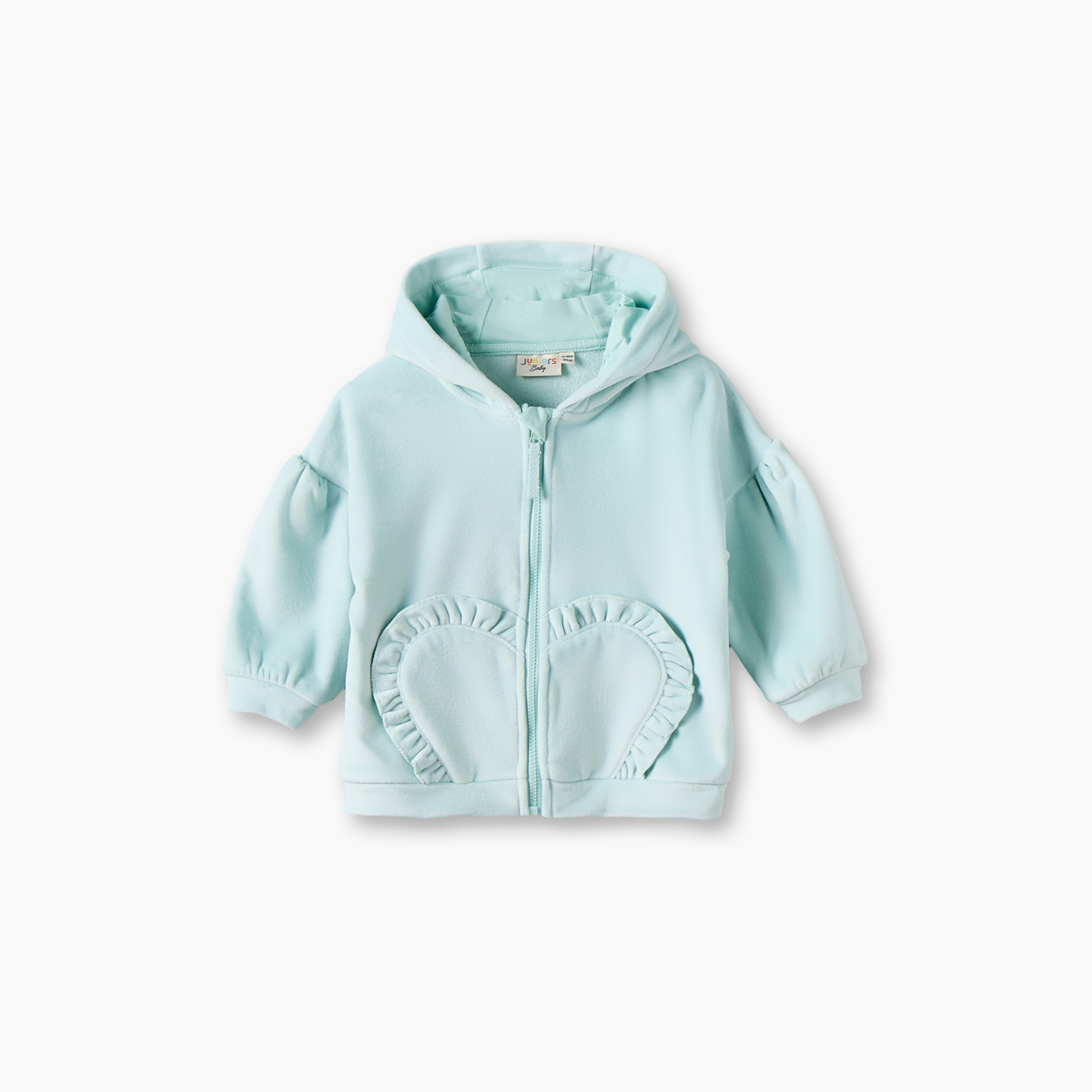 Juniors Hooded Neck Long Sleeves Jacket and Joggers Set with T-shirt-baby-girls-clothing-setsandcoords-image-4