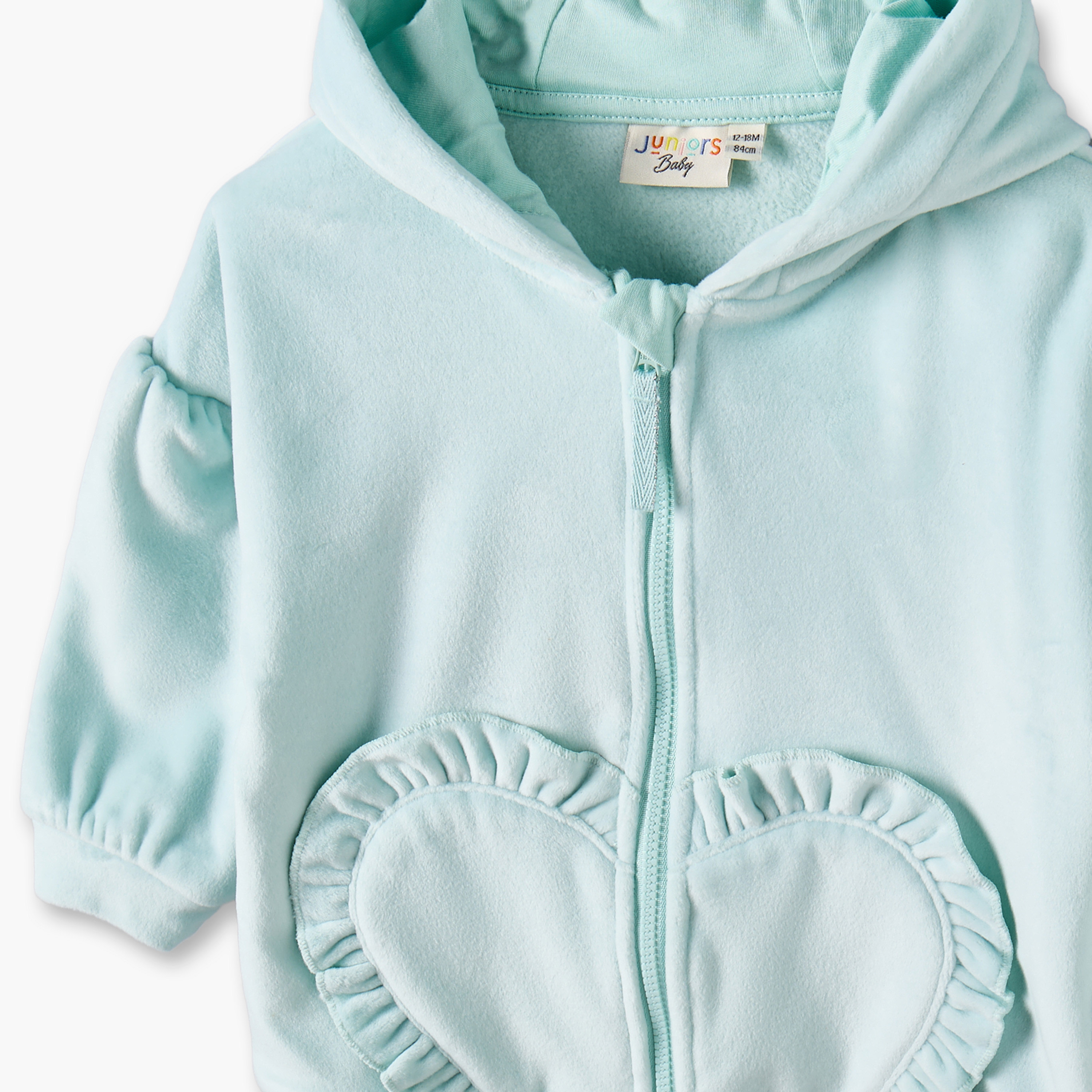 Juniors Hooded Neck Long Sleeves Jacket and Joggers Set with T-shirt-baby-girls-clothing-setsandcoords-image-9