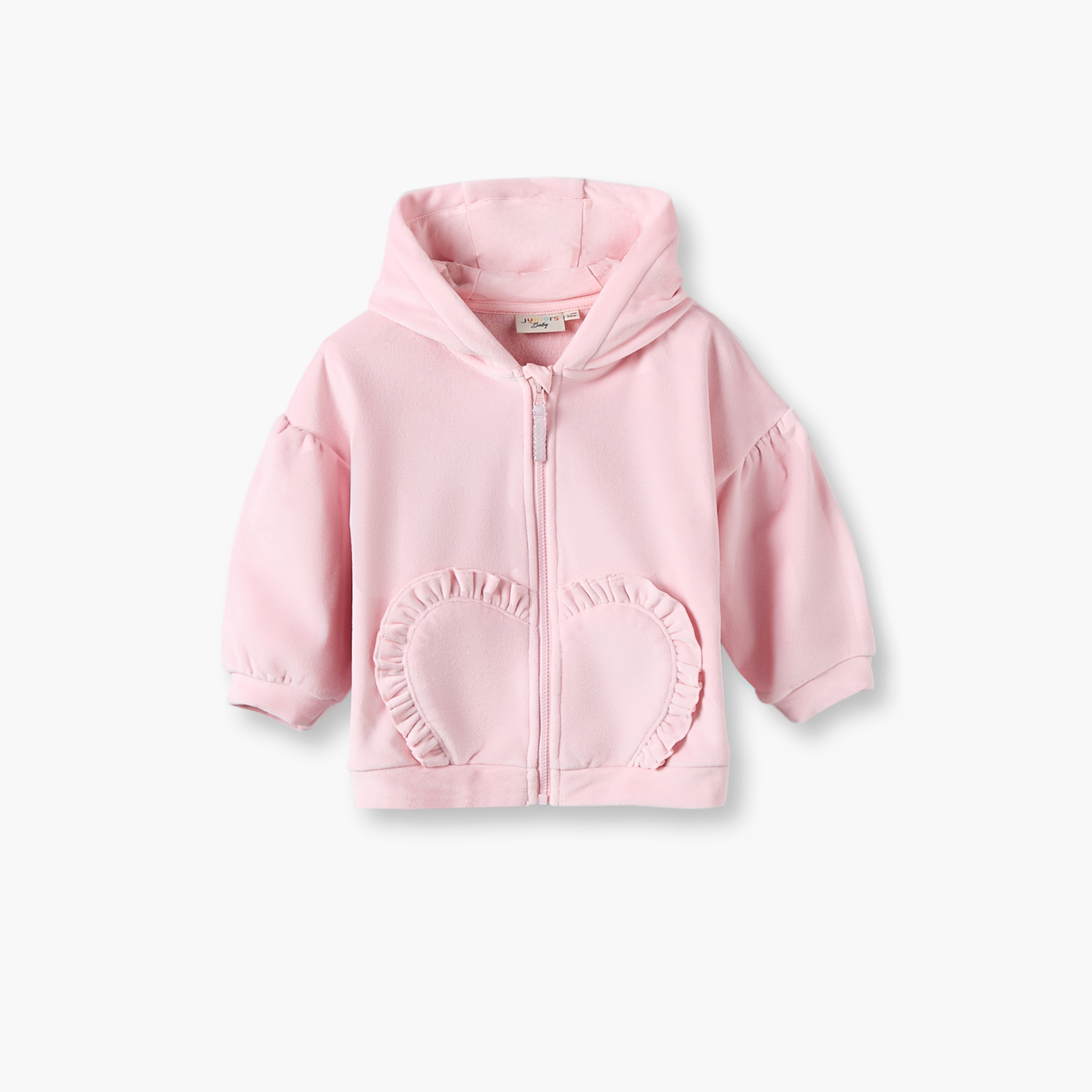 Juniors Hooded Neck Long Sleeves Jacket and Joggers Set with T-shirt-baby-girls-clothing-setsandcoords-image-5