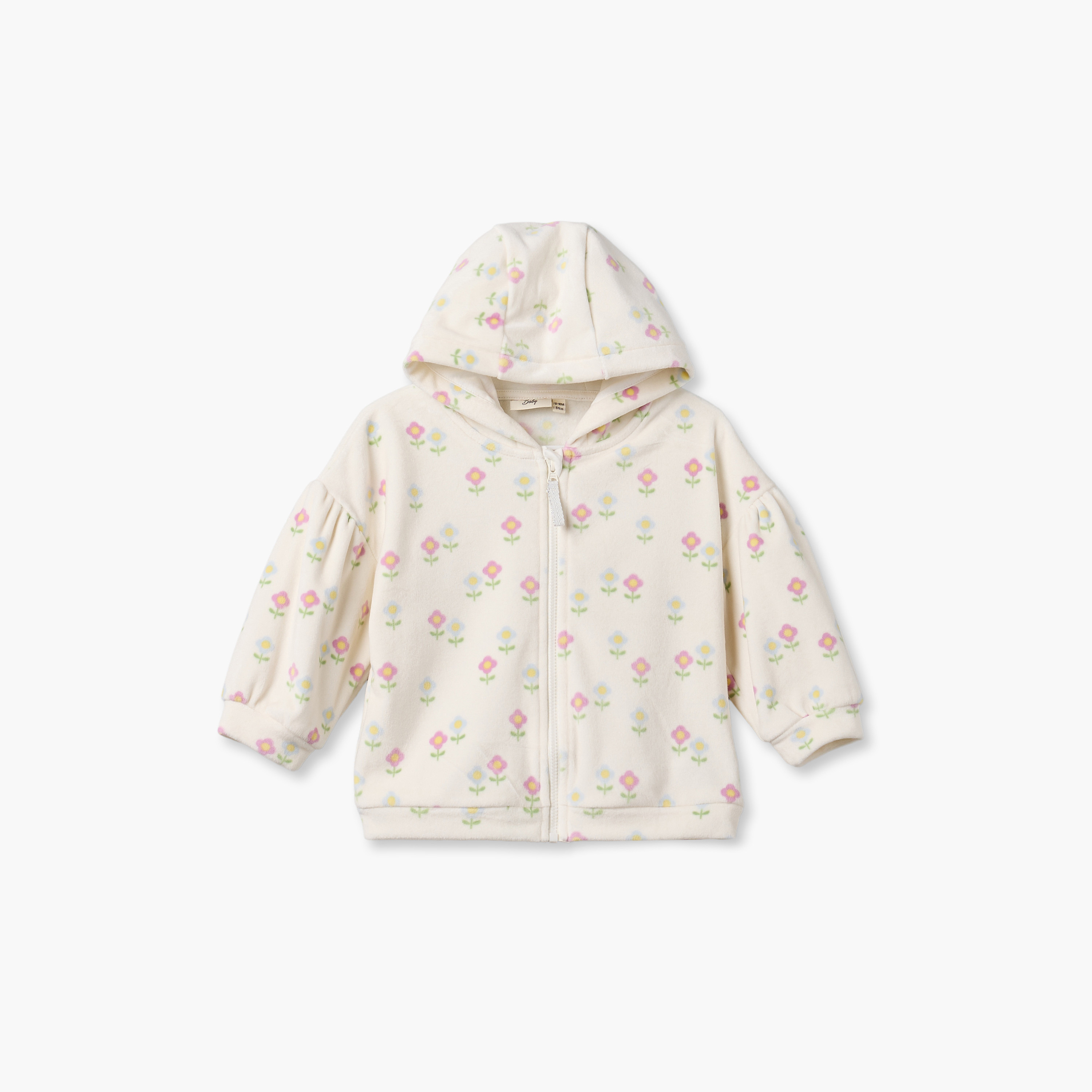 Juniors Hooded Long Sleeves Sweatshirt and Joggers Set with Floral Embroidered Top-baby-girls-clothing-setsandcoords-image-4