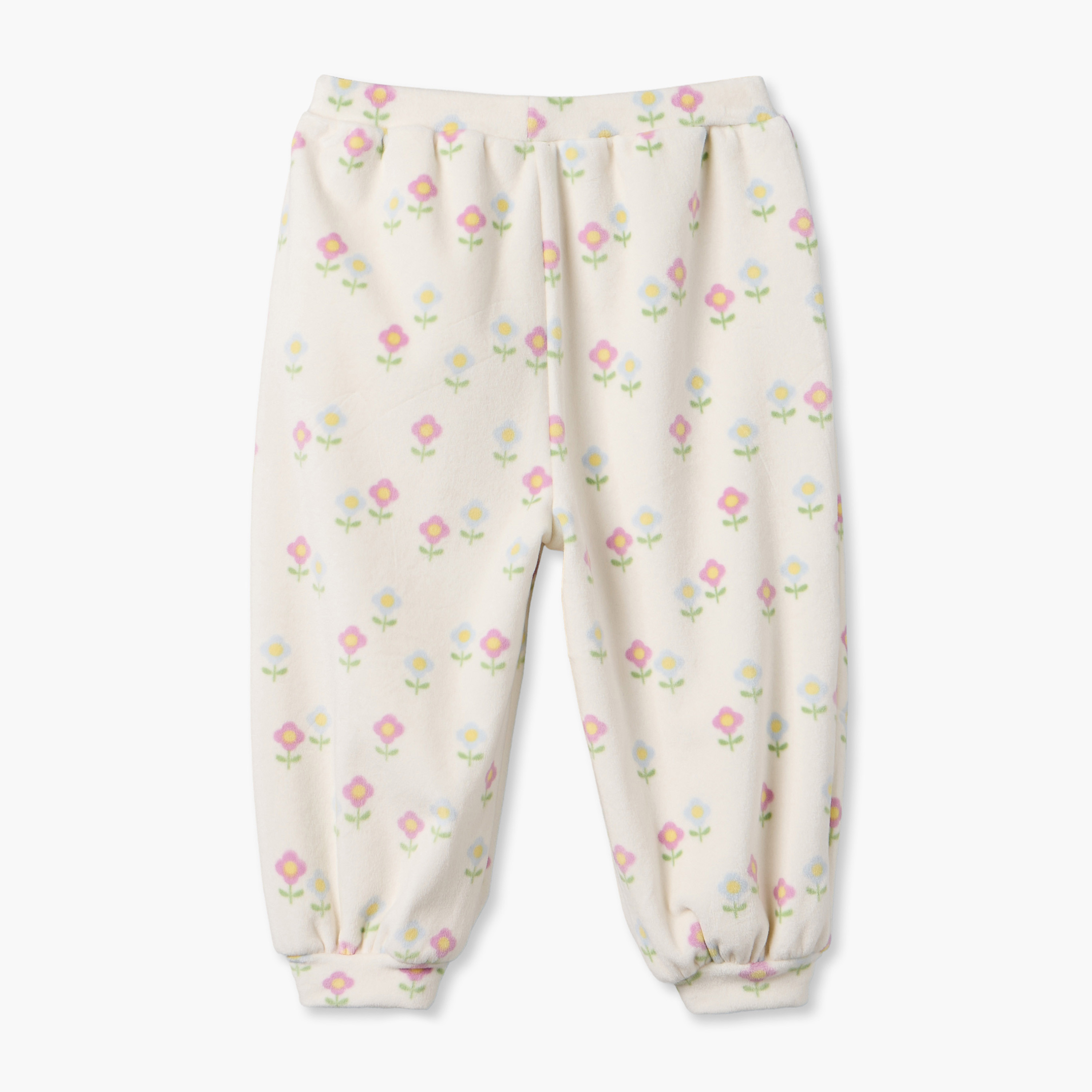 Juniors Hooded Long Sleeves Sweatshirt and Joggers Set with Floral Embroidered Top-baby-girls-clothing-setsandcoords-image-8