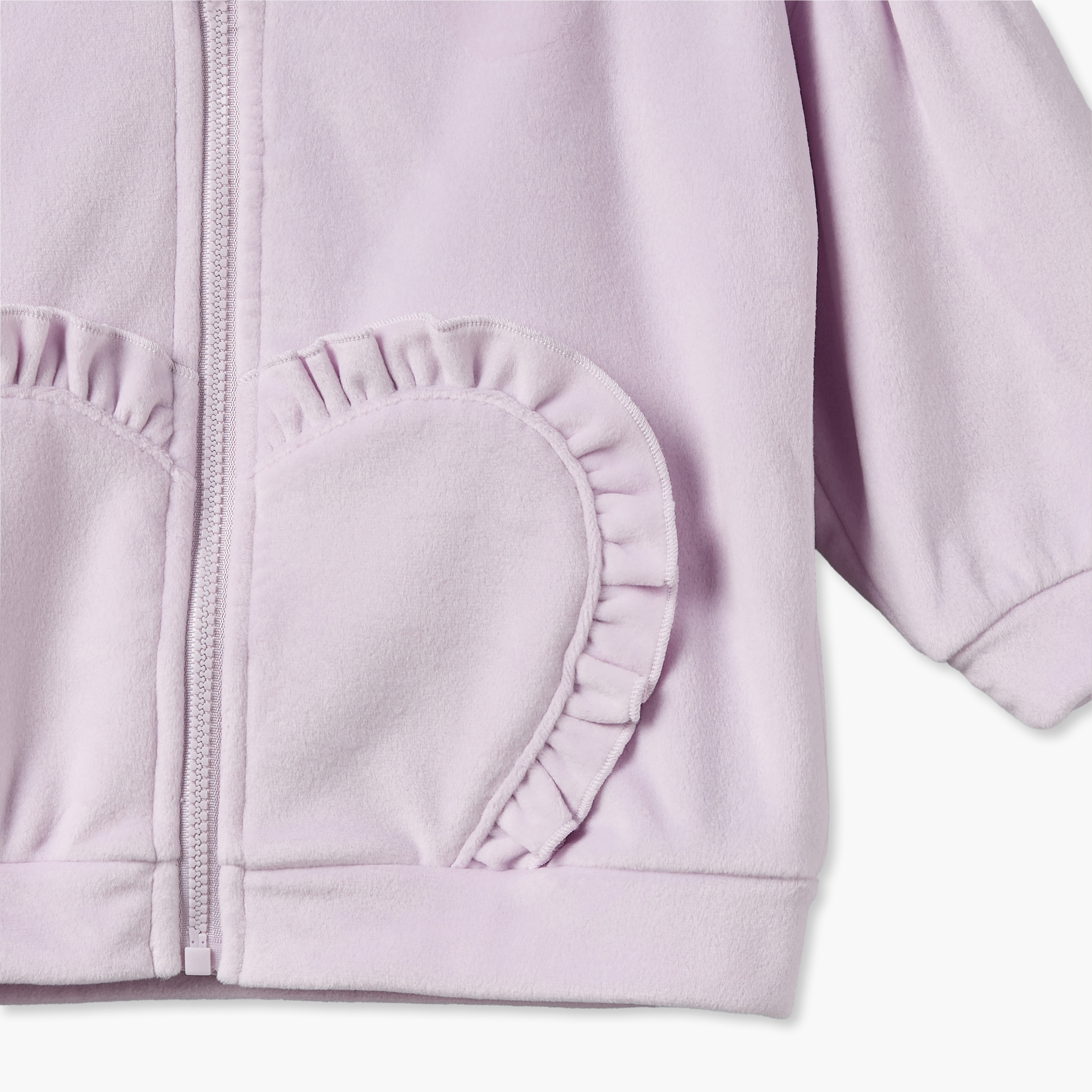 طقم بنطلون رياضي وجاكيت بقبعة وأكمام طويلة وتيشيرت من جونيورز-baby-girls-clothing-setsandcoords-image-10