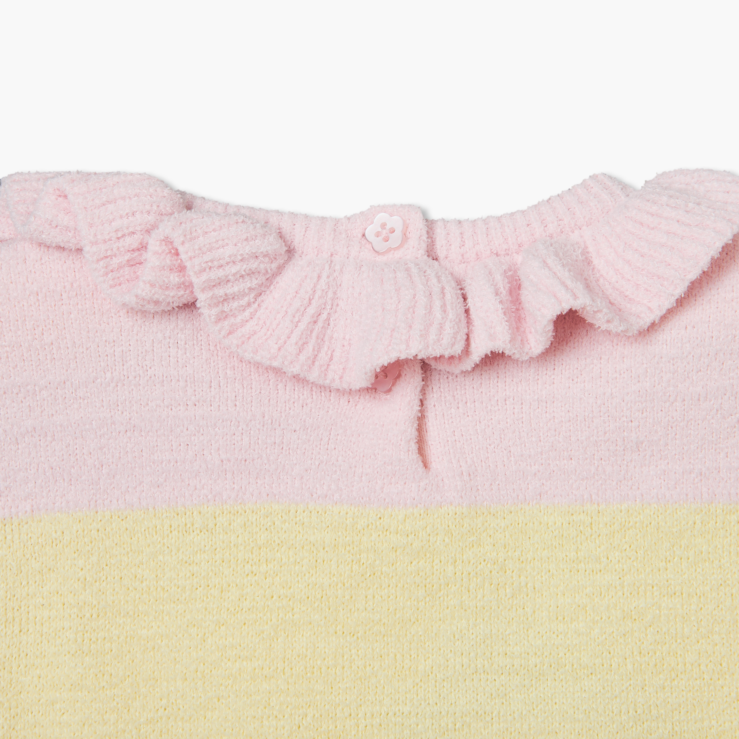 Juniors Ruffle Collared Long Sleeves Sweater and Joggers Set with Cat Print-baby-girls-clothing-setsandcoords-image-11