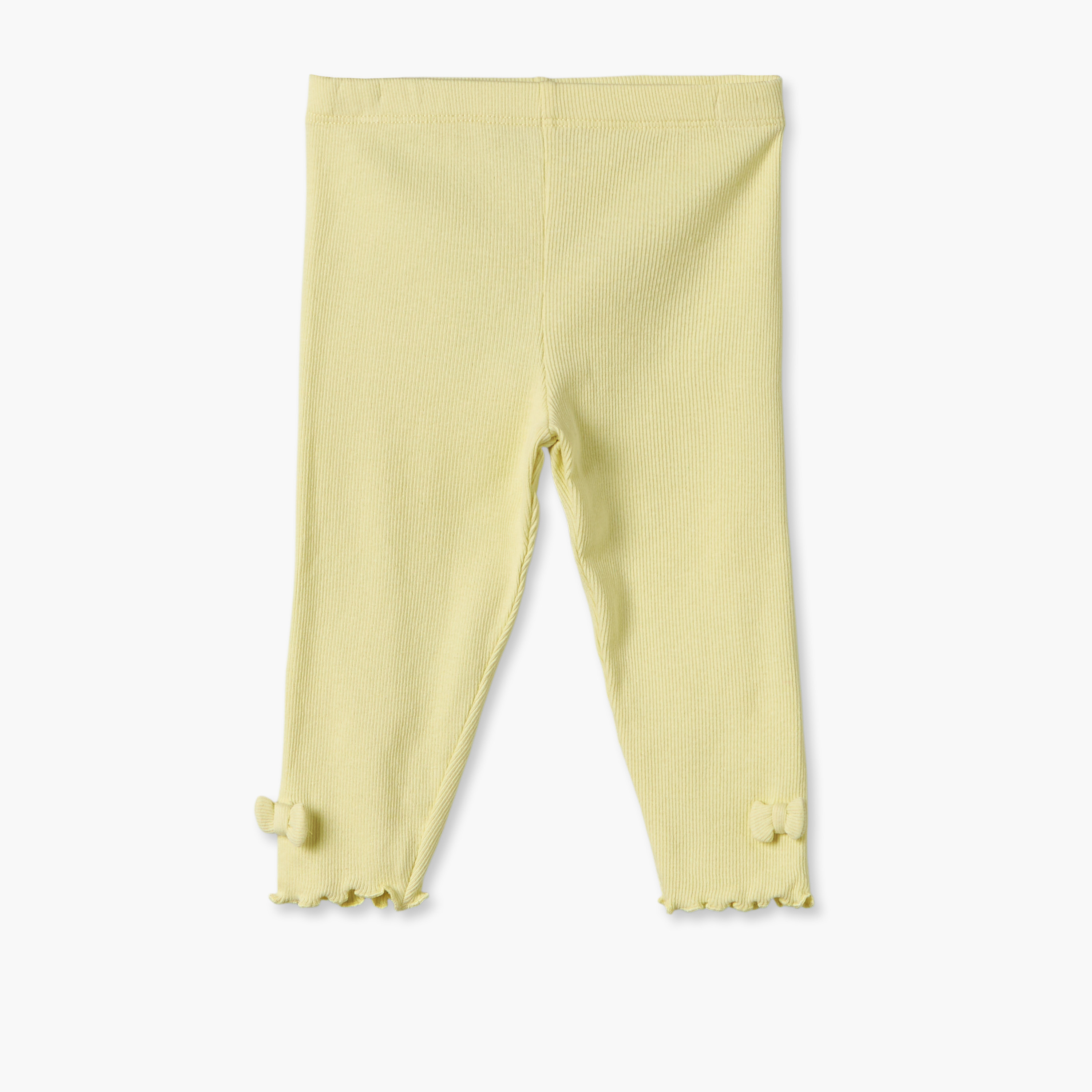 طقم سويت شيرت بياقة ضيقة وأكمام طويلة ودانتيل مع بنطلون ليقنز من جونيورز-baby-girls-clothing-setsandcoords-image-2