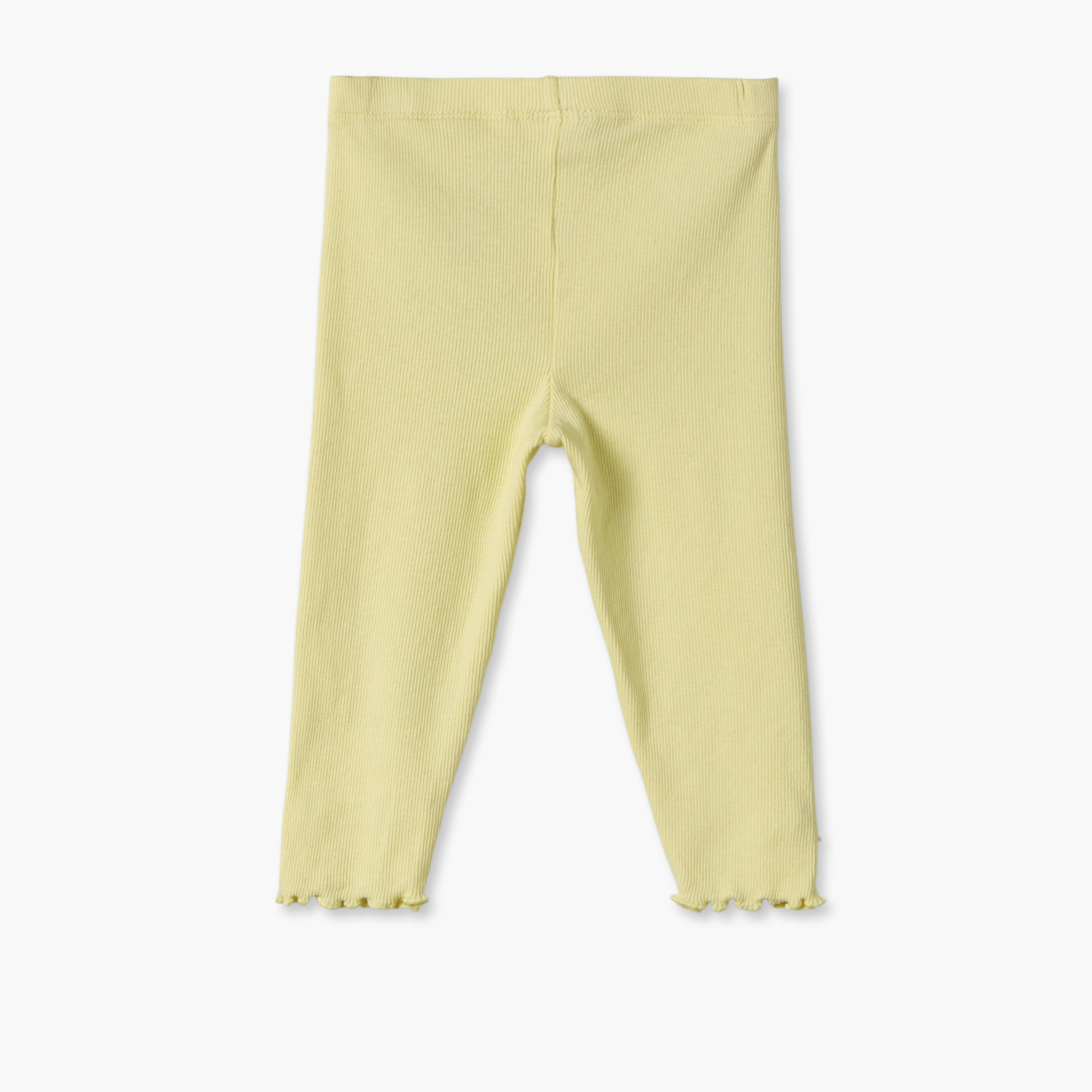 طقم سويت شيرت بياقة ضيقة وأكمام طويلة ودانتيل مع بنطلون ليقنز من جونيورز-baby-girls-clothing-setsandcoords-image-4