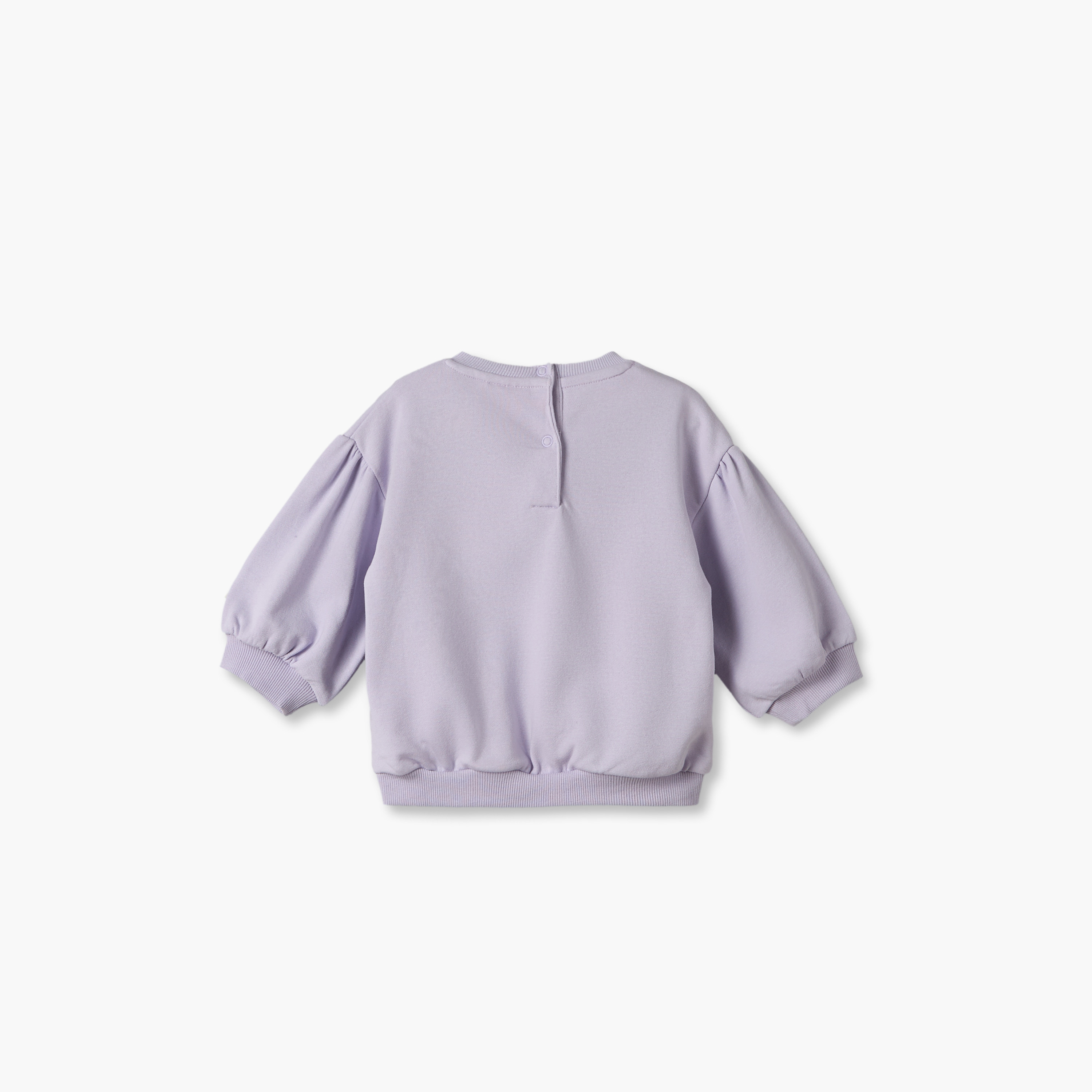 Juniors Crew Neck Long Sleeves Sweatshirt and Leggings Set with Lace Trim-baby-girls-clothing-setsandcoords-image-4