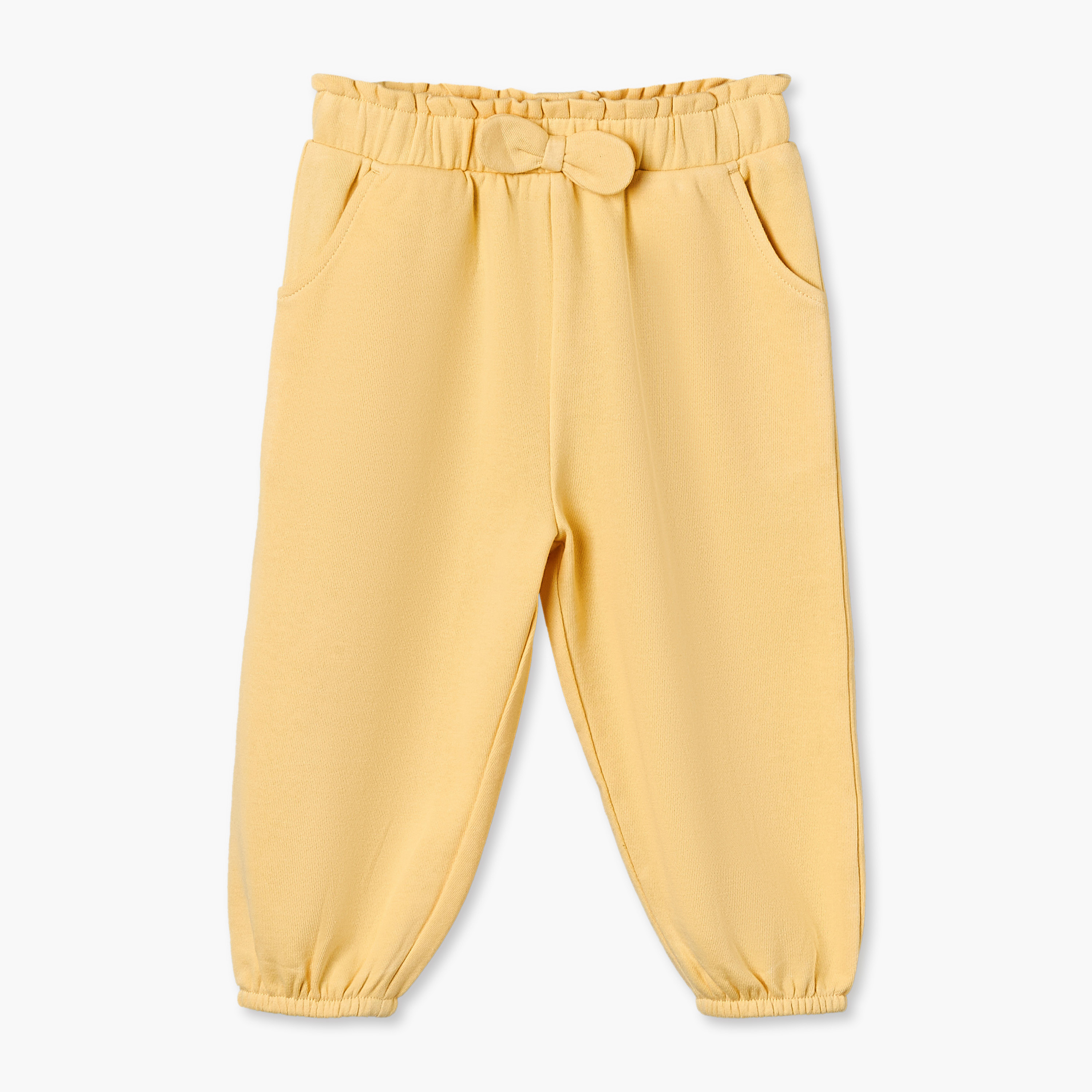 طقم سويت شيرت بأكمام طويلة وياقة مستديرة مع بنطلون رياضي بطبعات زهور من جونيورز-baby-girls-clothing-setsandcoords-image-4